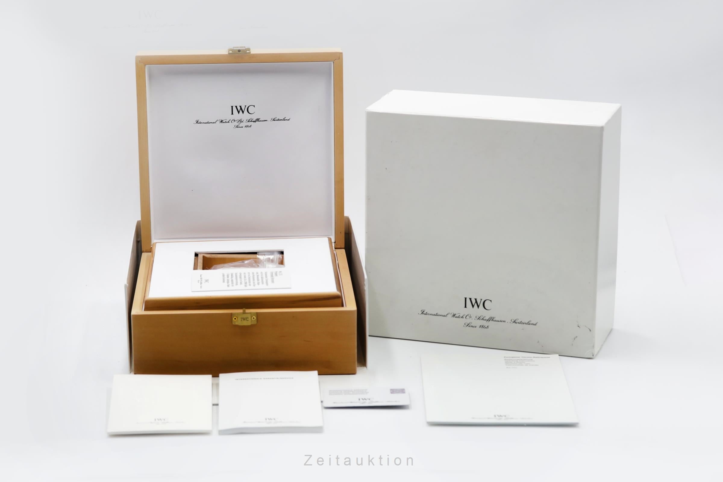IWC Portugieser chronographe or rouge 18 ct à remontage manuel montre pour hommes IW371210  [2507387]