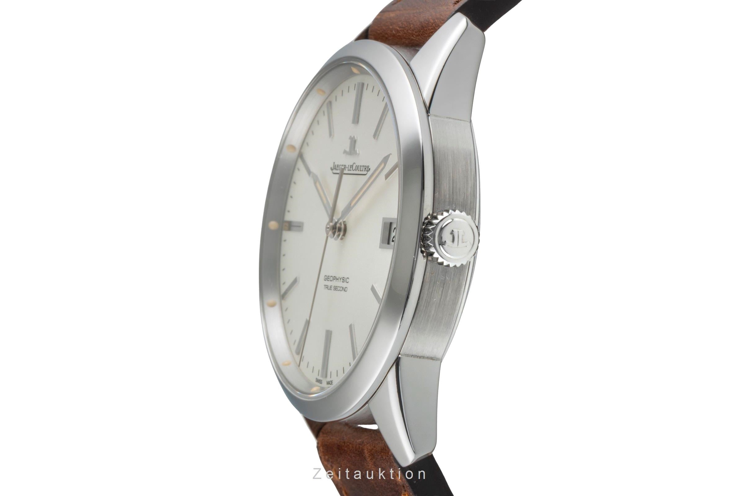 Jaeger LeCoultre Geophysic steel automatic men's watch Q8018420 501.8.T0.S  [2507390]