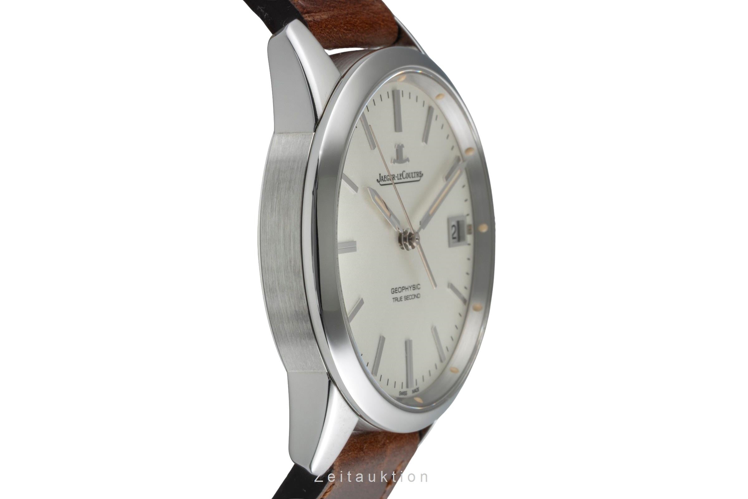 Jaeger LeCoultre Geophysic steel automatic men's watch Q8018420 501.8.T0.S  [2507390]