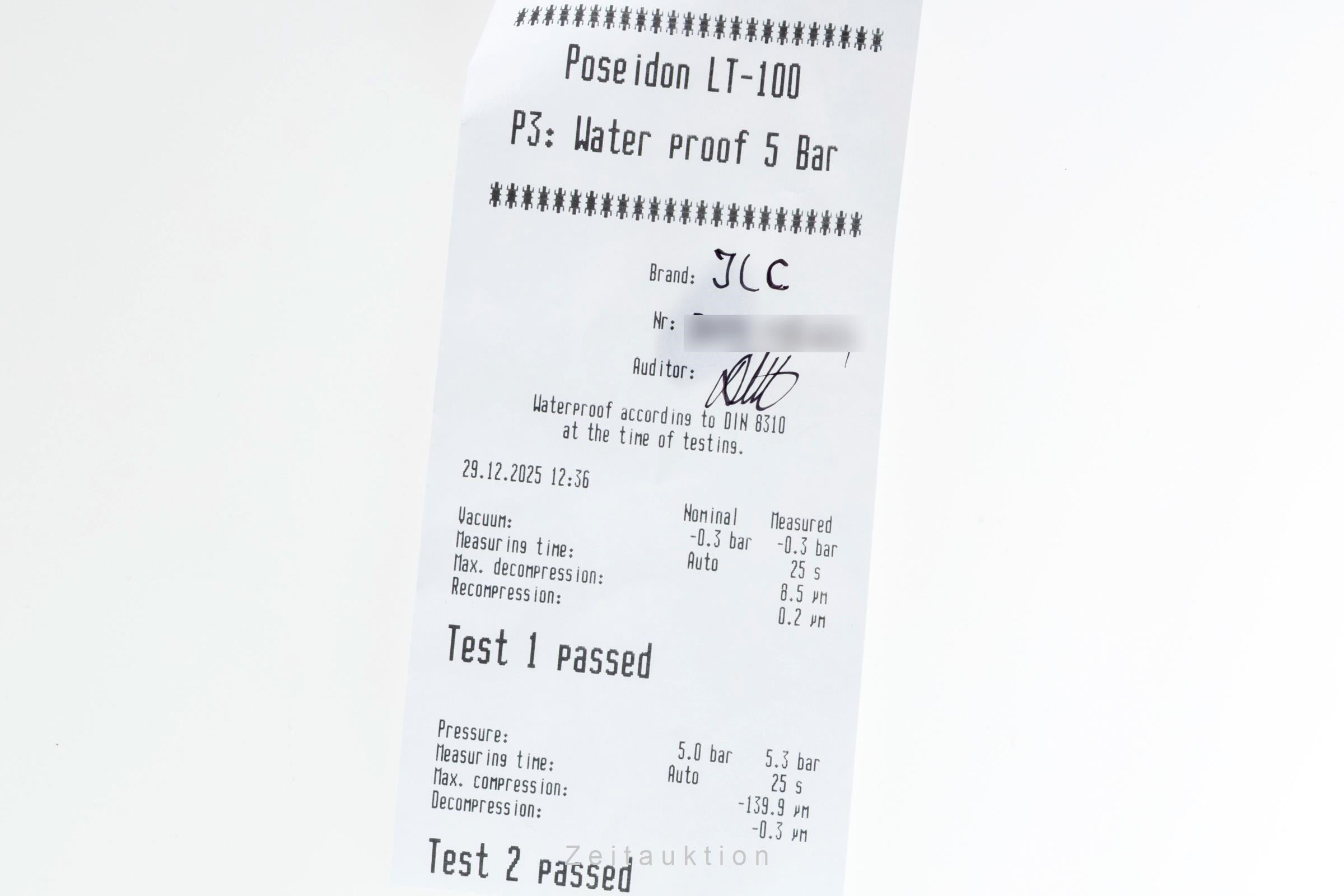 Jaeger LeCoultre Geophysic steel automatic men's watch Q8018420 501.8.T0.S  [2507390]