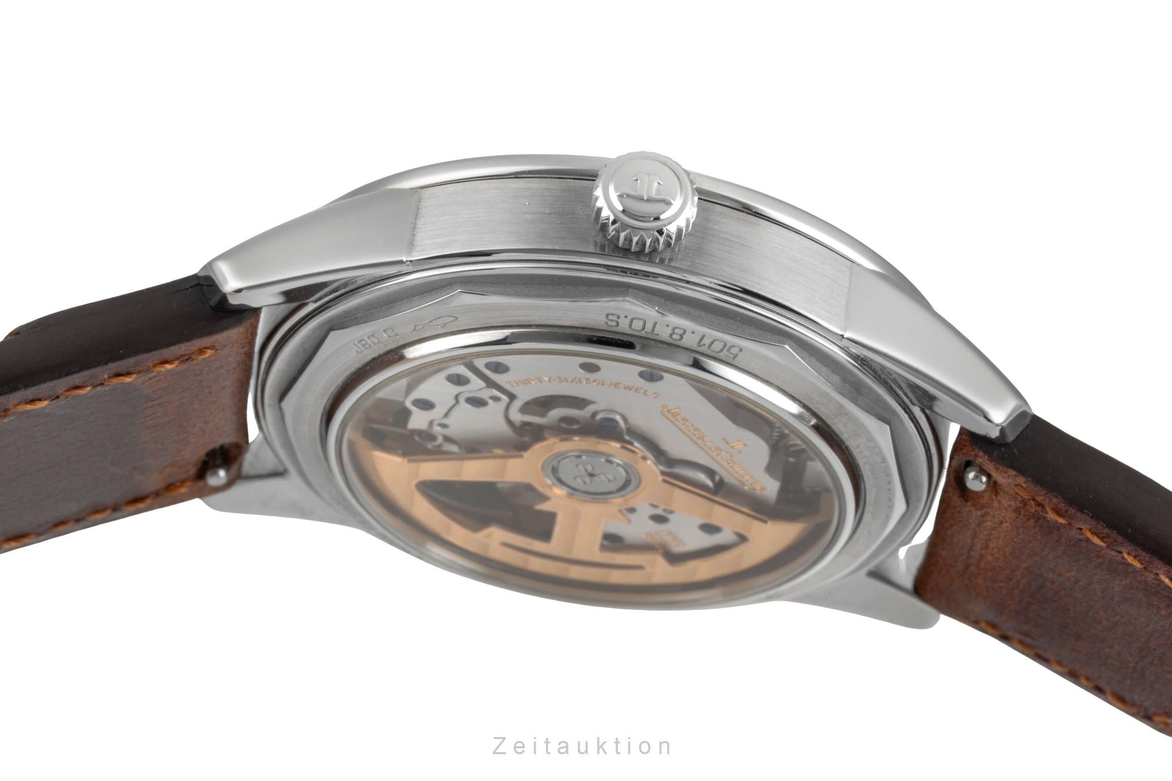 Jaeger LeCoultre Geophysic steel automatic men's watch Q8018420 501.8.T0.S  [2507390]