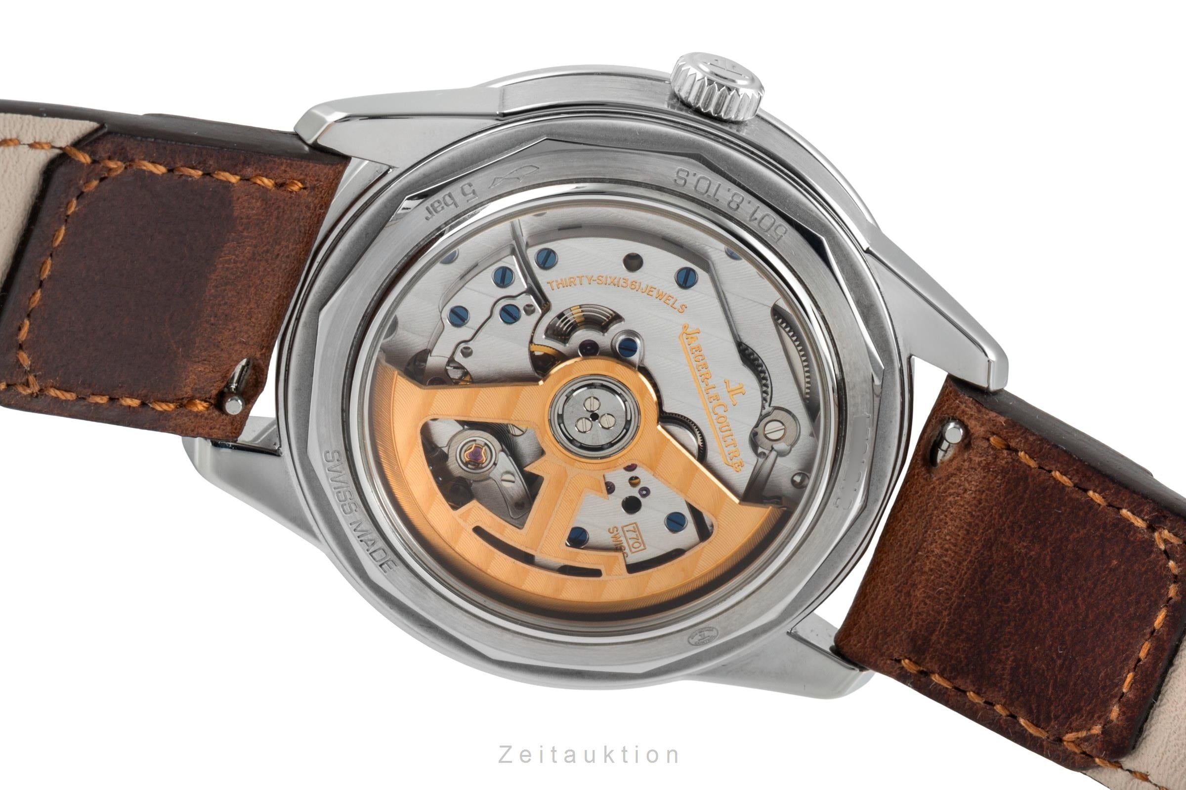 Jaeger LeCoultre Geophysic steel automatic men's watch Q8018420 501.8.T0.S  [2507390]