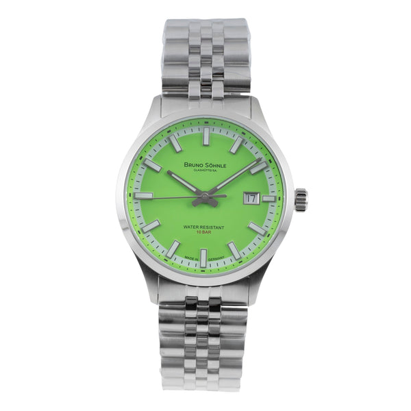 Bruno Söhnle Glashütte Turin Stahl Automatik Herrenuhr Ref. 17-12230-440 B&P [2507396]