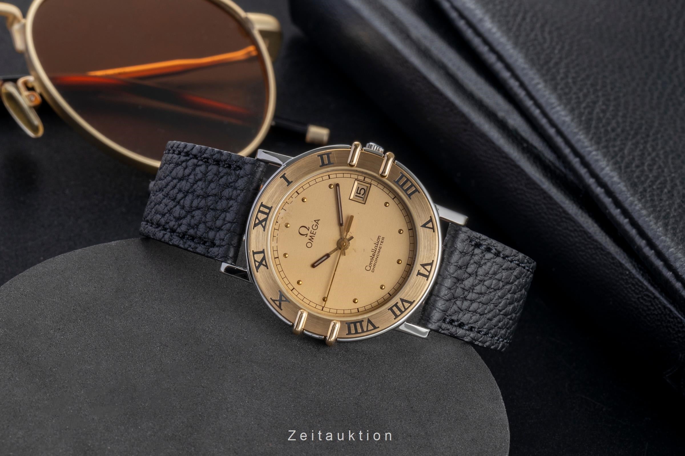 Omega Constellation acero / oro cuarzo reloj para caballeros 196.1080  196.1072  [2507399]