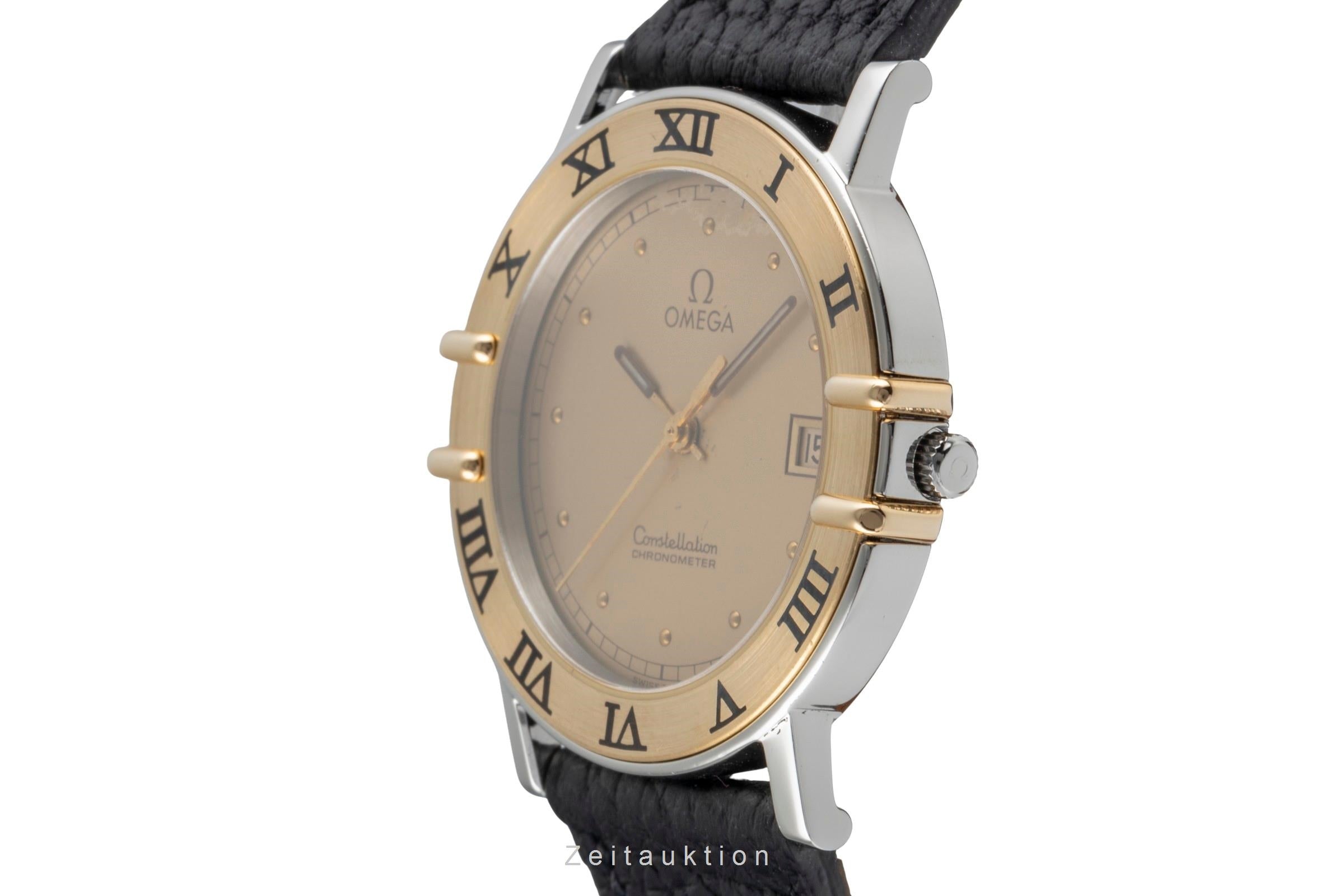Omega Constellation acero / oro cuarzo reloj para caballeros 196.1080  196.1072  [2507399]