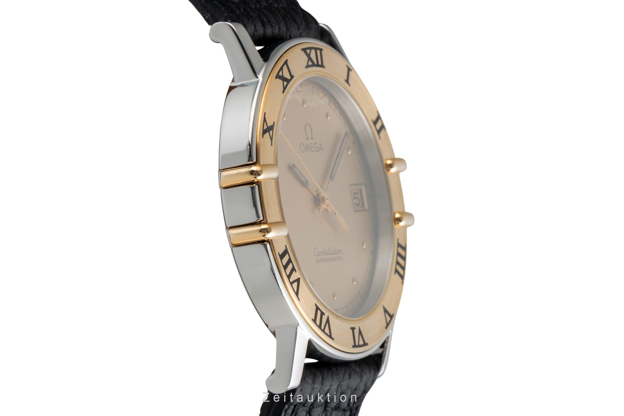 Omega Constellation acero / oro cuarzo reloj para caballeros 196.1080  196.1072  [2507399]