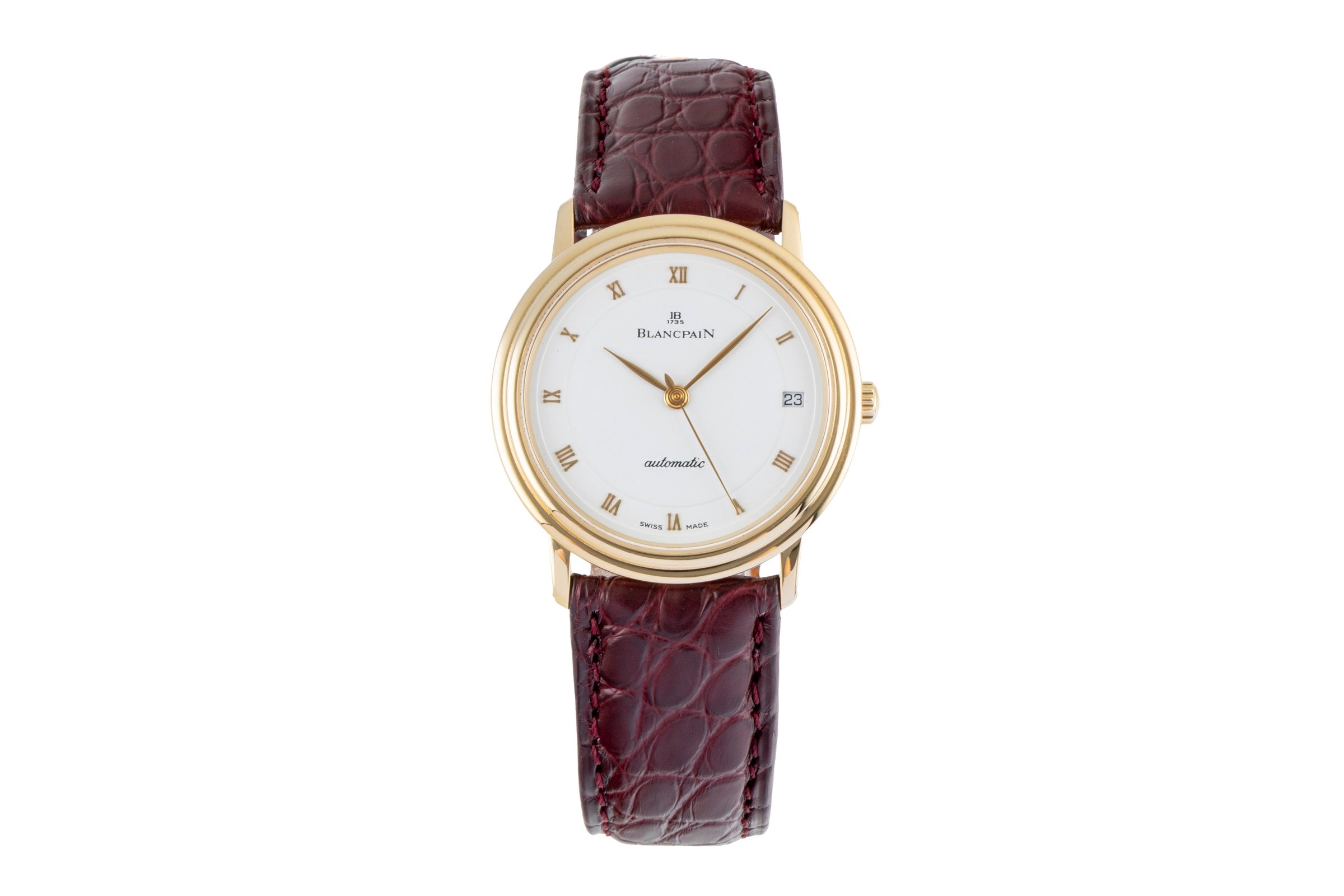 Blancpain Villeret 18 ct gold automatic men's watch 1195-1418  [2507400]