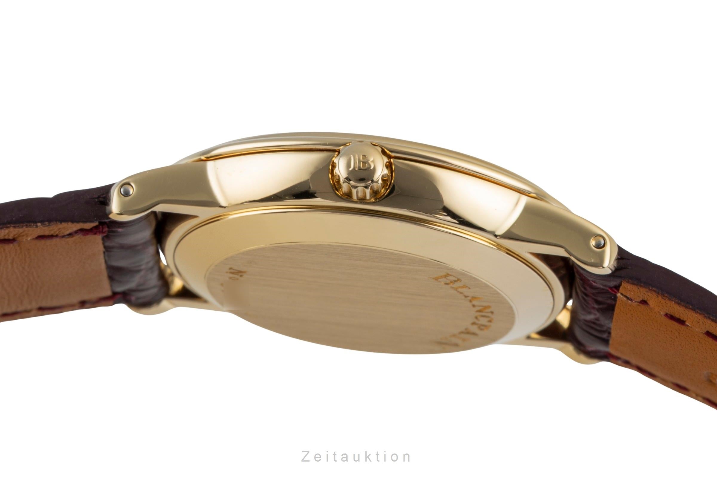 Blancpain Villeret 18 ct gold automatic Kal. 1195 Ref. 1195-1418