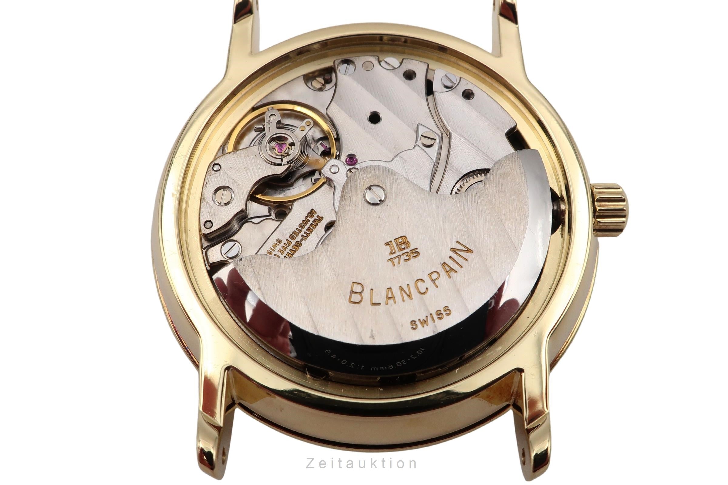 Blancpain Villeret 18 ct gold automatic Kal. 1195 Ref. 1195-1418