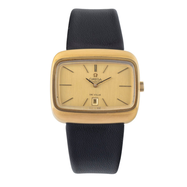 Omega De Ville Automatik vergoldet Herrenuhr Ref.156.0002 Vintage Klassiker [2507402]