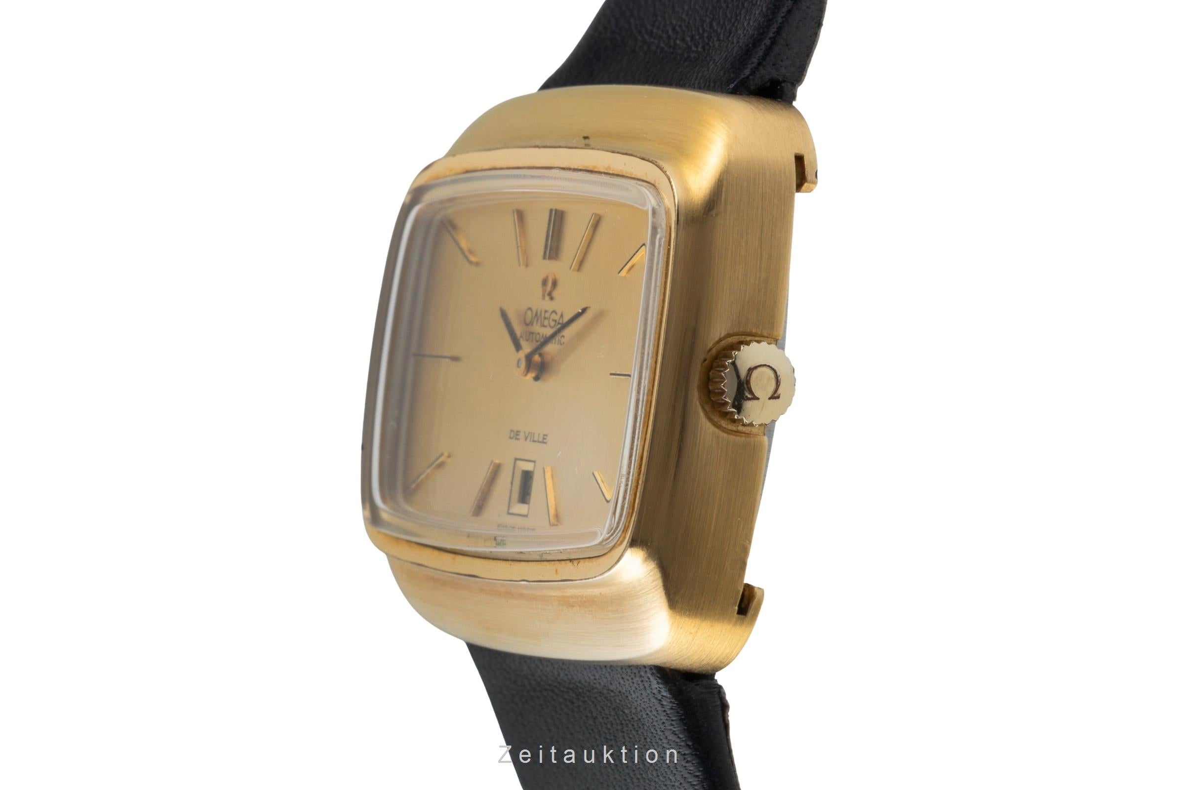 Omega De Ville Automatik vergoldet Herrenuhr Ref.156.0002 Vintage Klassiker [2507402]