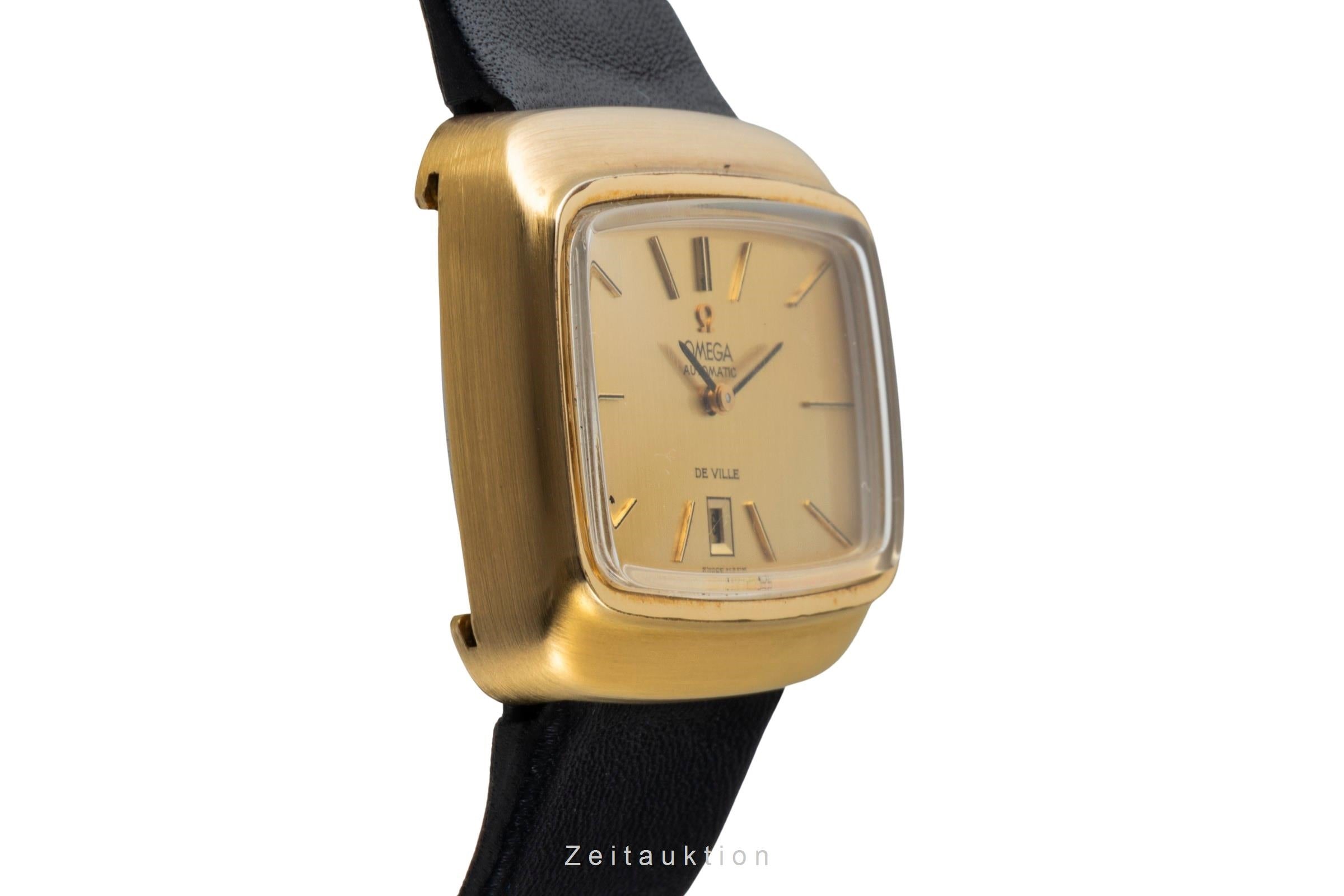 Omega De Ville Automatik vergoldet Herrenuhr Ref.156.0002 Vintage Klassiker [2507402]