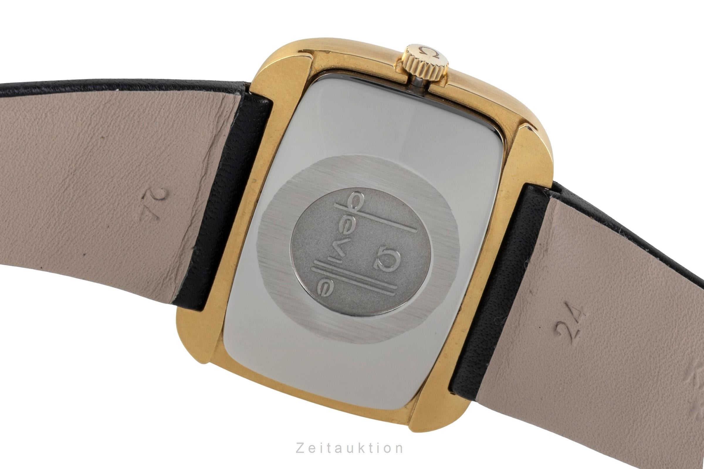 Omega De Ville Automatik vergoldet Herrenuhr Ref.156.0002 Vintage Klassiker [2507402]