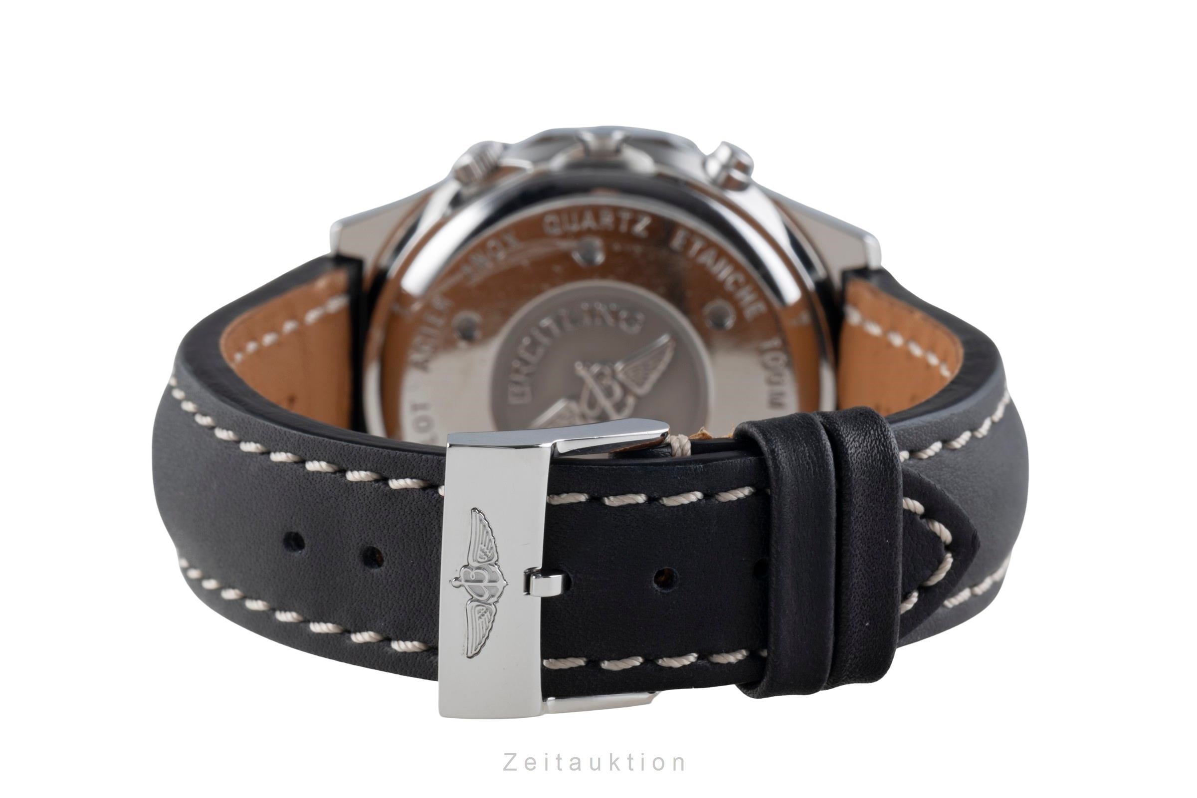 Breitling Jupiter Pilot Navitimer Edelstahl Quarz Herren Ref. 80975 Papiere 1998 [2507403]