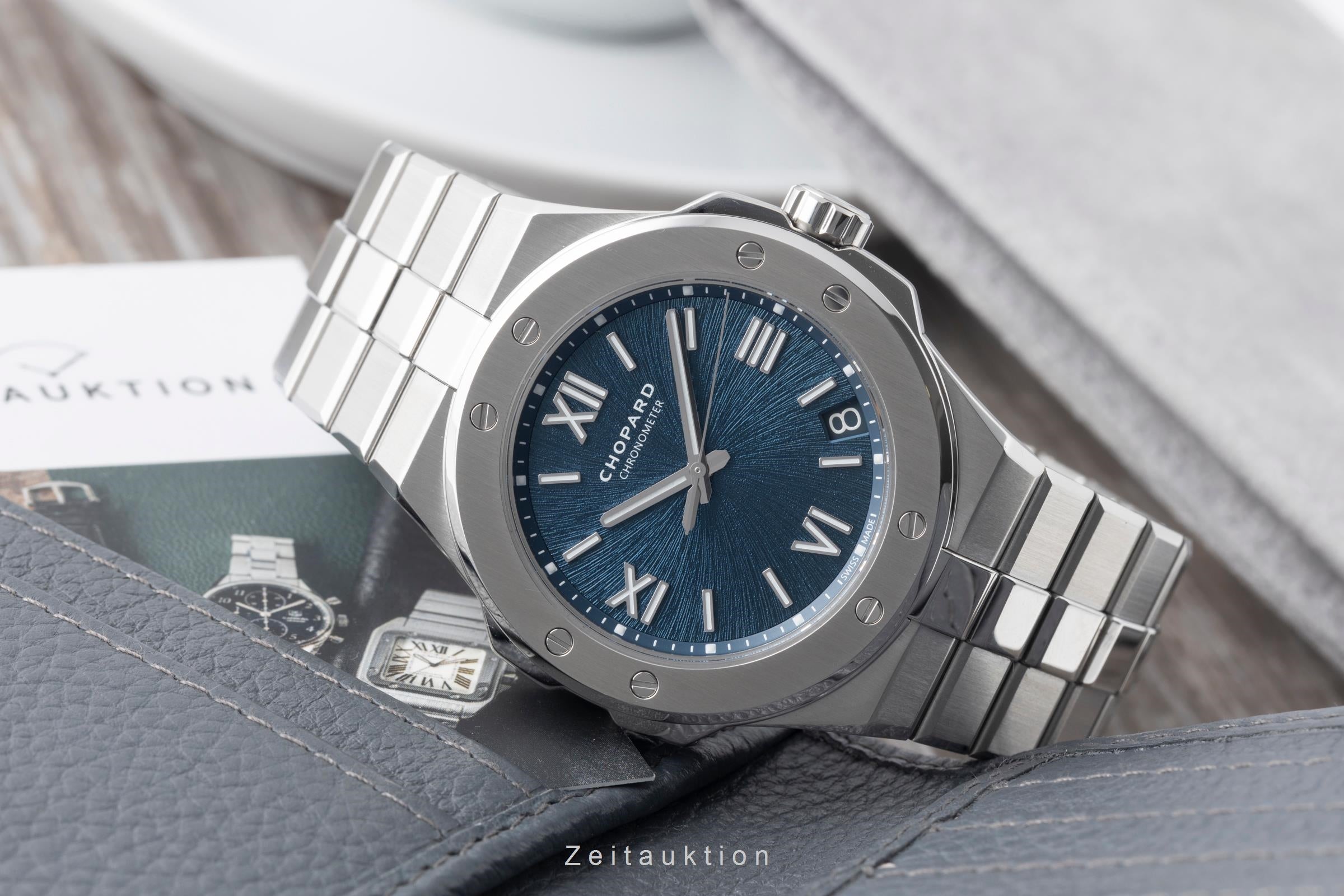 Chopard Alpine Eagle 41 Stahl Automatik Ref. 298600-3001 B&P 2019 NP: 16100€ [2507404]