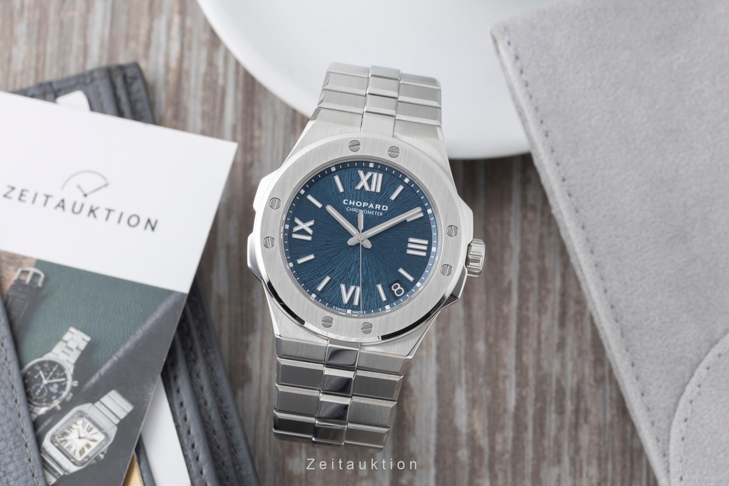 Chopard Alpine Eagle 41 Stahl Automatik Ref. 298600-3001 B&P 2019 NP: 16100€ [2507404]