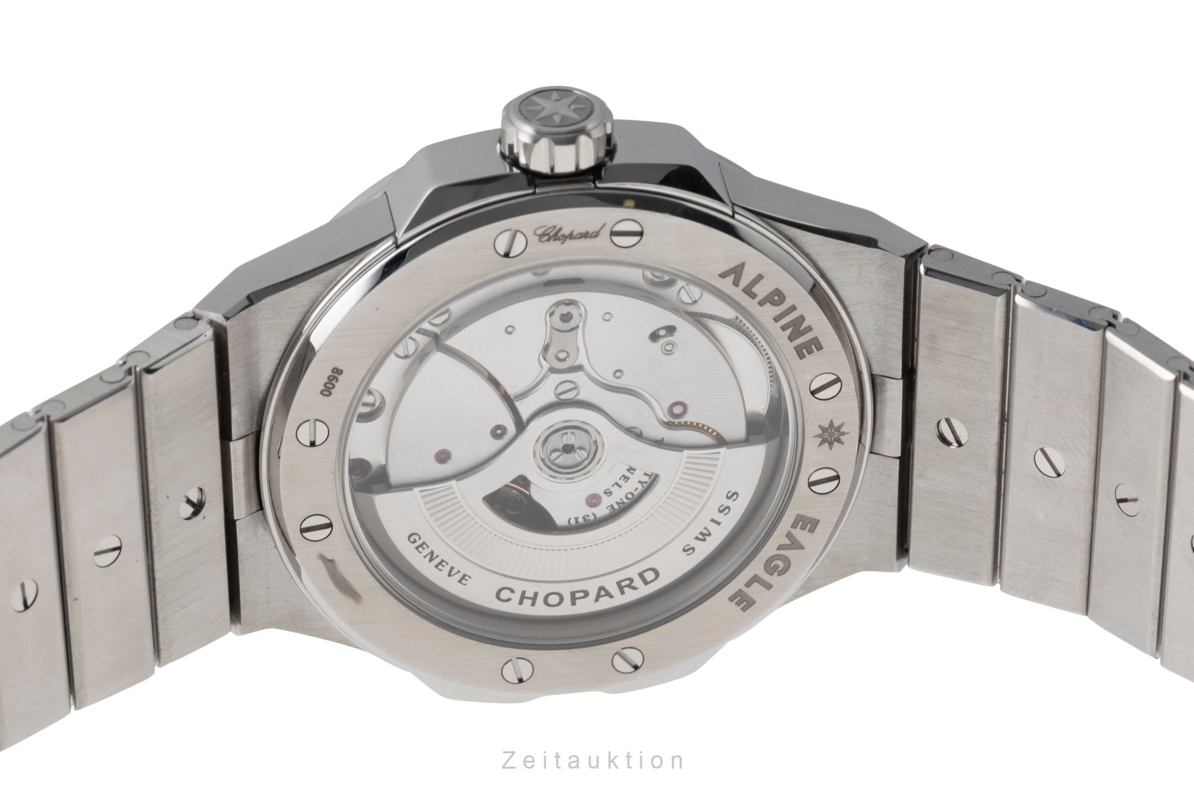 Chopard Alpine Eagle 41 Stahl Automatik Ref. 298600-3001 B&P 2019 NP: 16100€ [2507404]