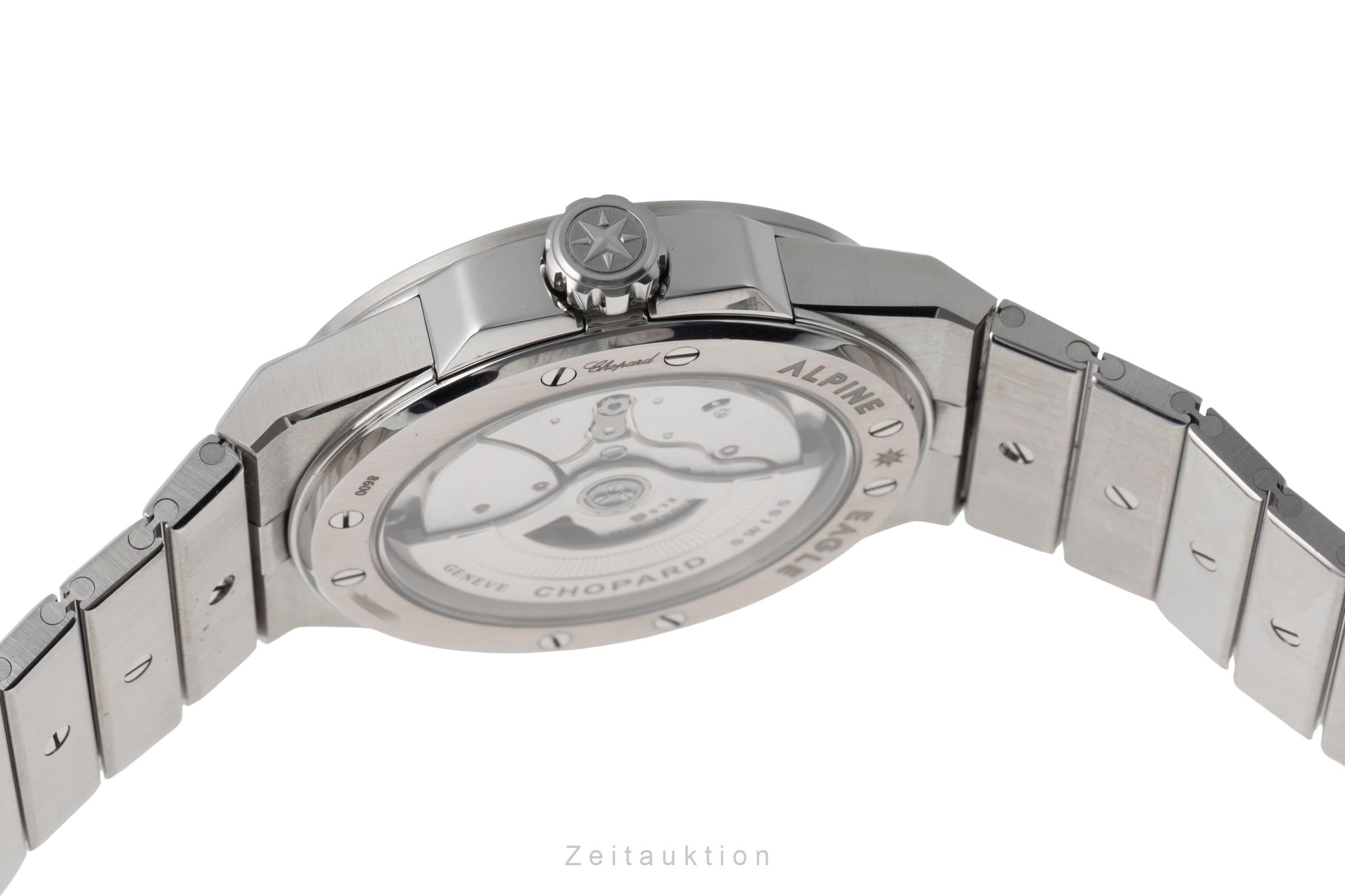 Chopard Alpine Eagle 41 Stahl Automatik Ref. 298600-3001 B&P 2019 NP: 16100€ [2507404]