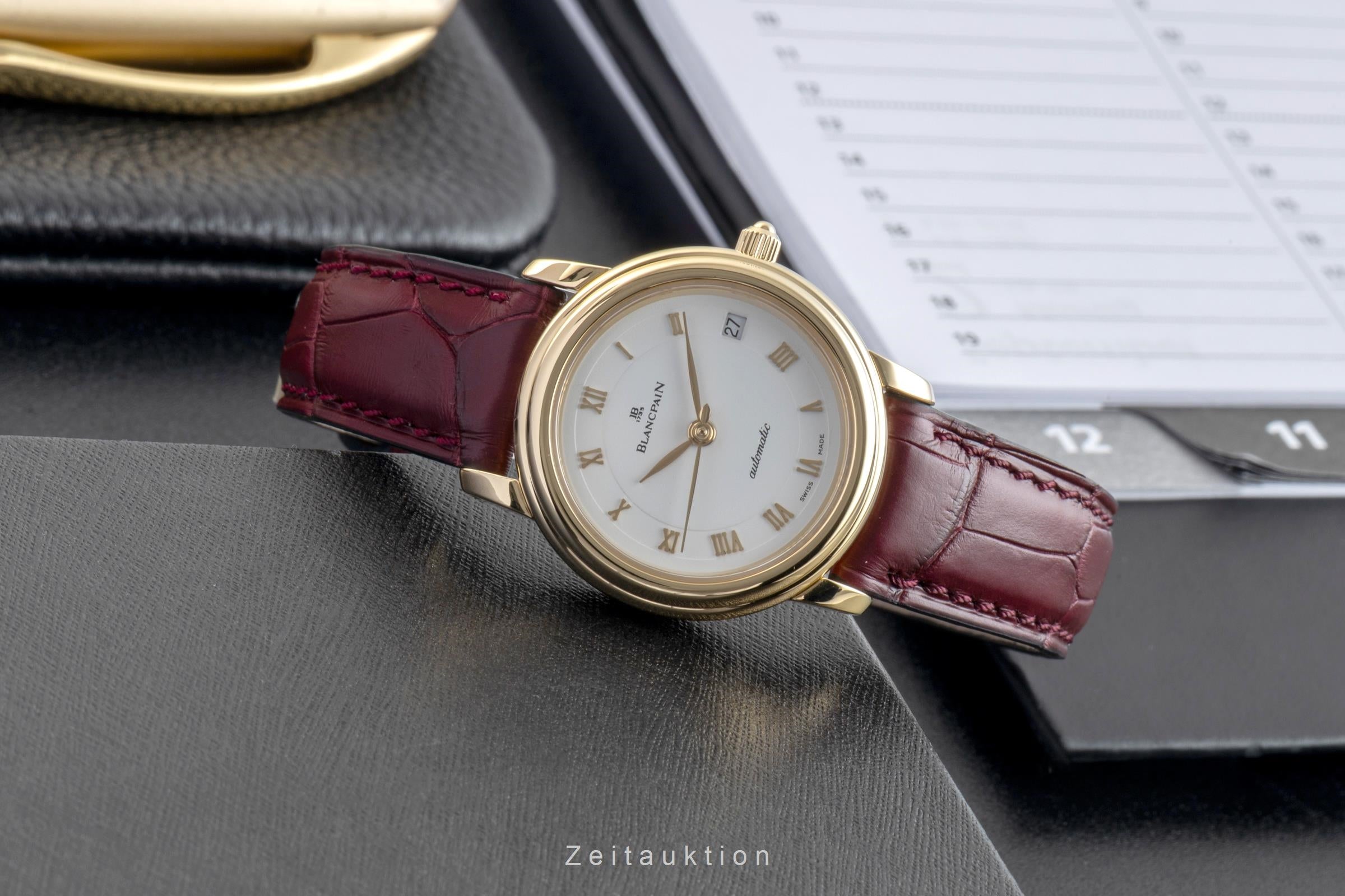 Blancpain Villeret oro 18 ct automatismo orologio da donna 0096-1418  [2507405]