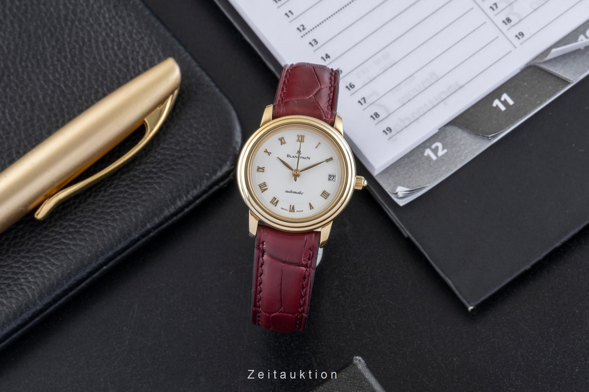 Blancpain Villeret oro 18 ct automatismo orologio da donna 0096-1418  [2507405]
