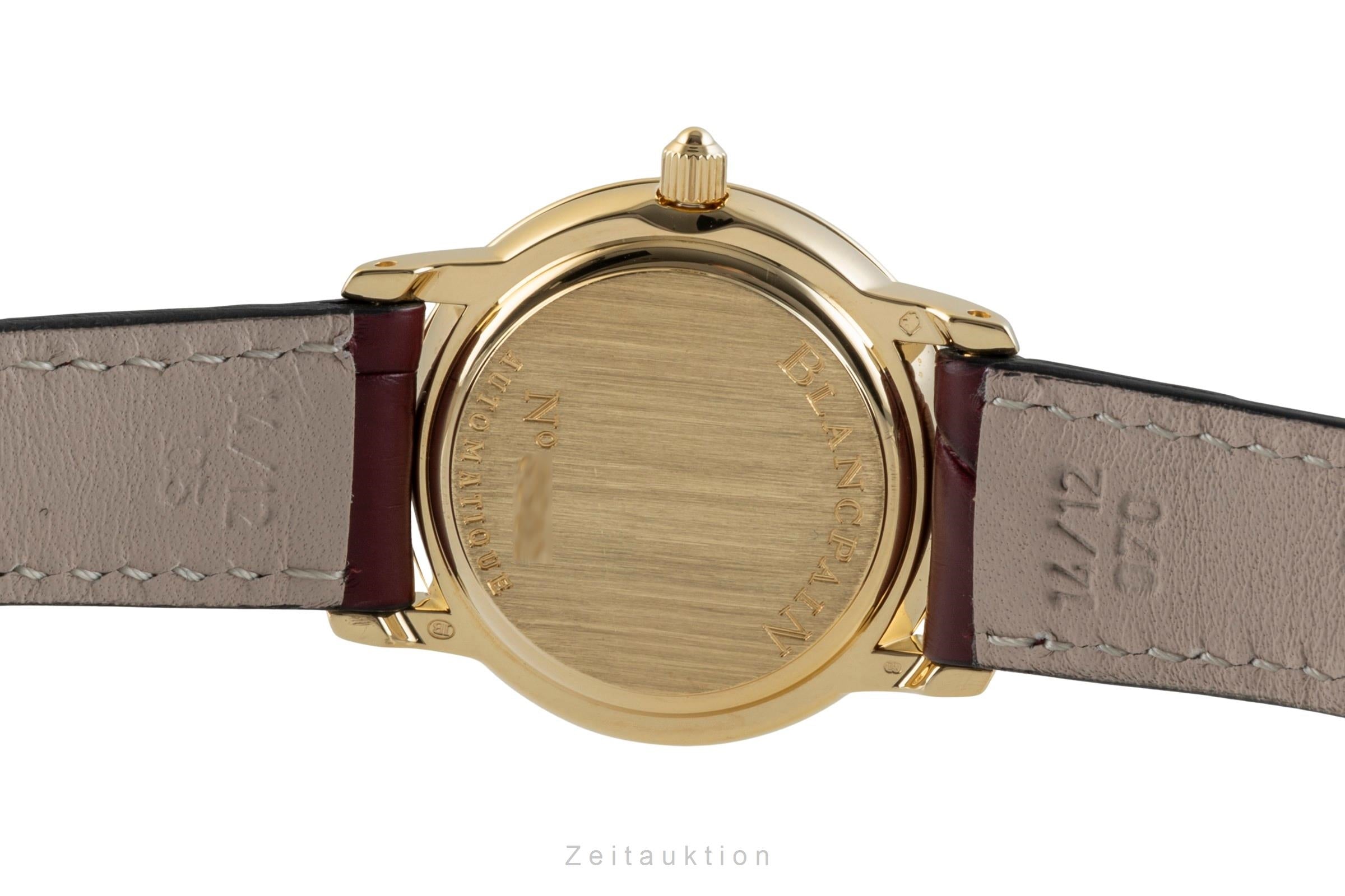 Blancpain Villeret oro 18 ct automatismo orologio da donna 0096-1418  [2507405]