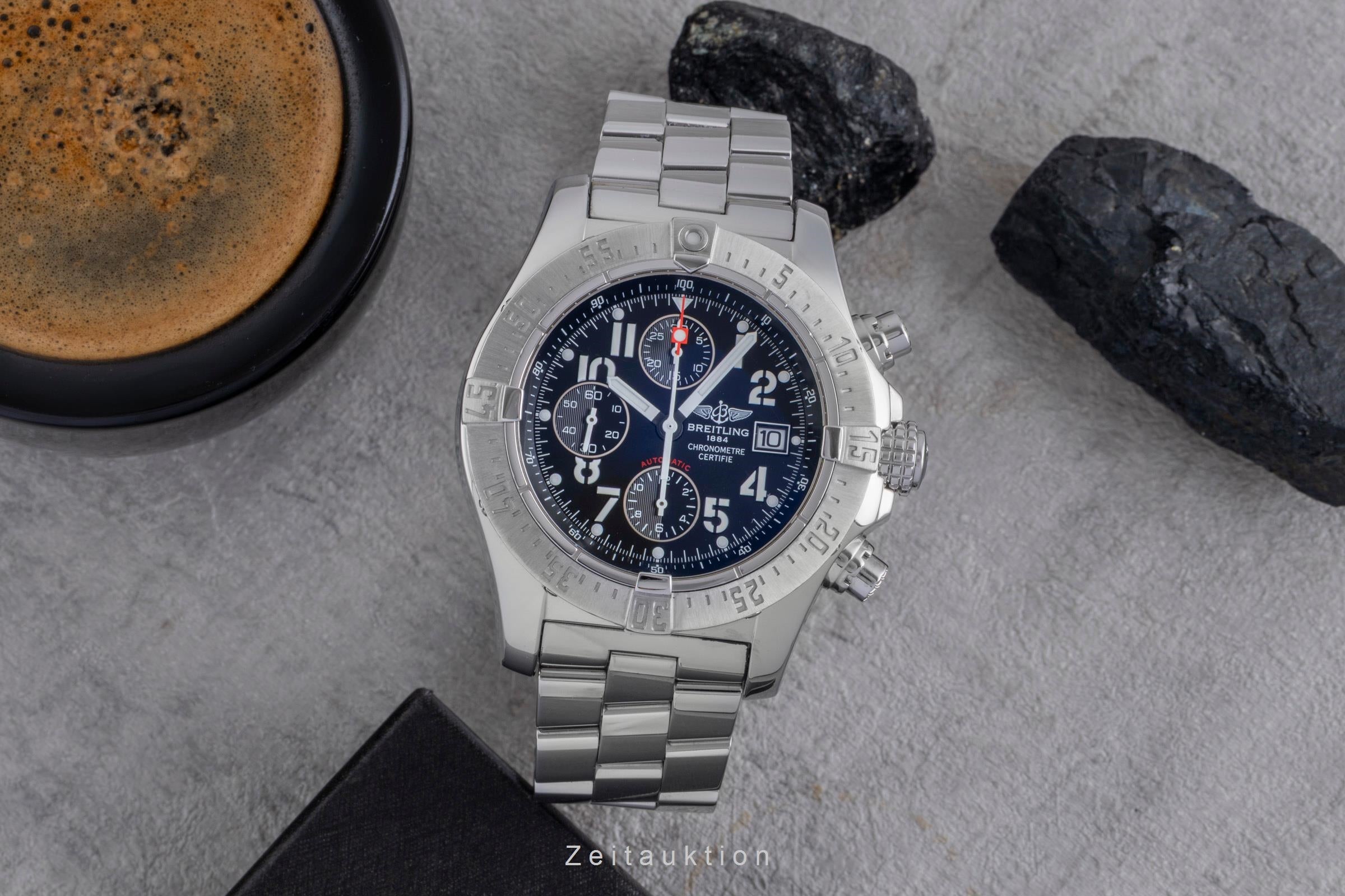 Breitling Avenger Skyland chronograph steel automatic men's watch A13380  [2507407]