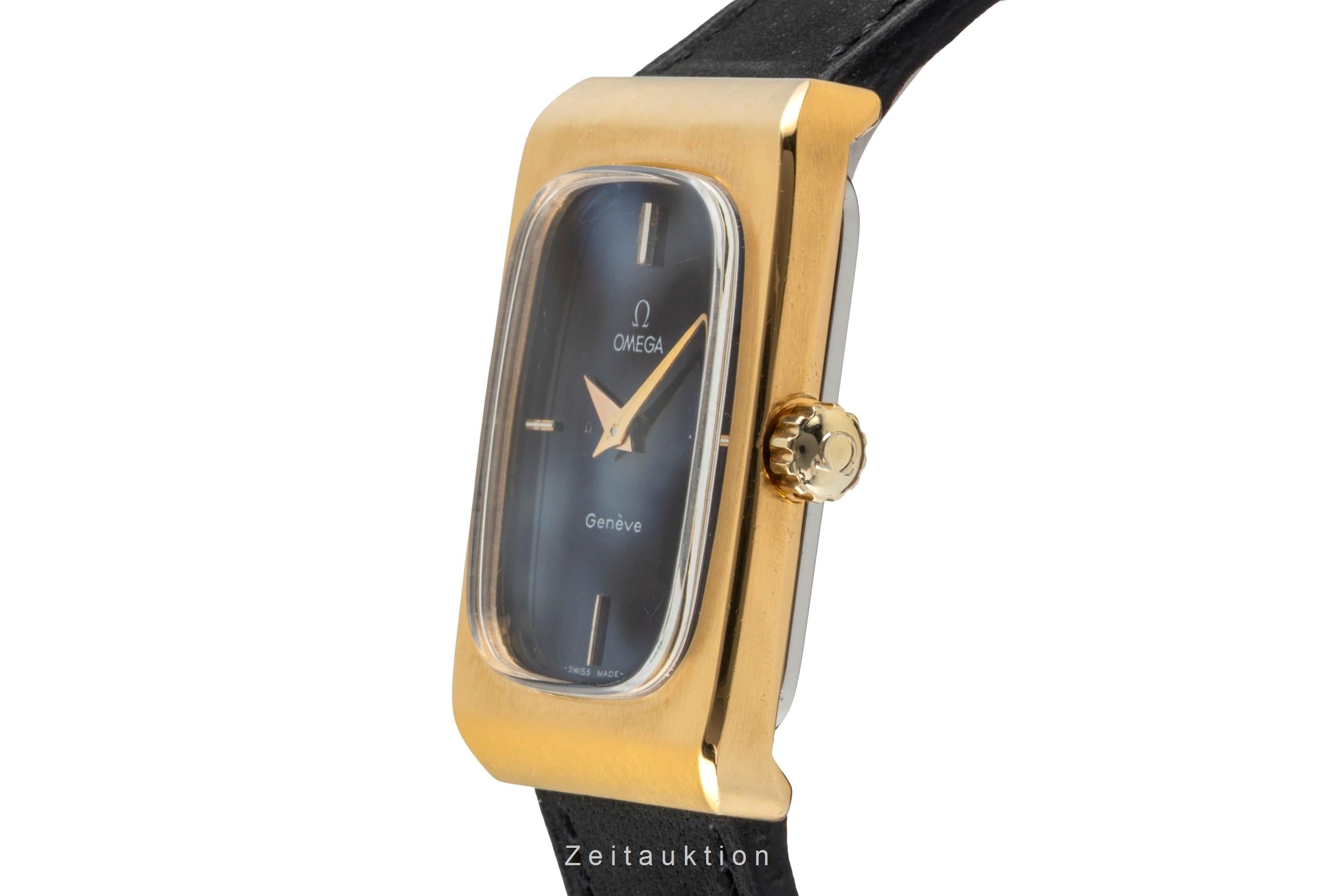 Omega Geneve laiton doré à remontage manuel montre pour hommes 511.0469 Vintage  [2507409]