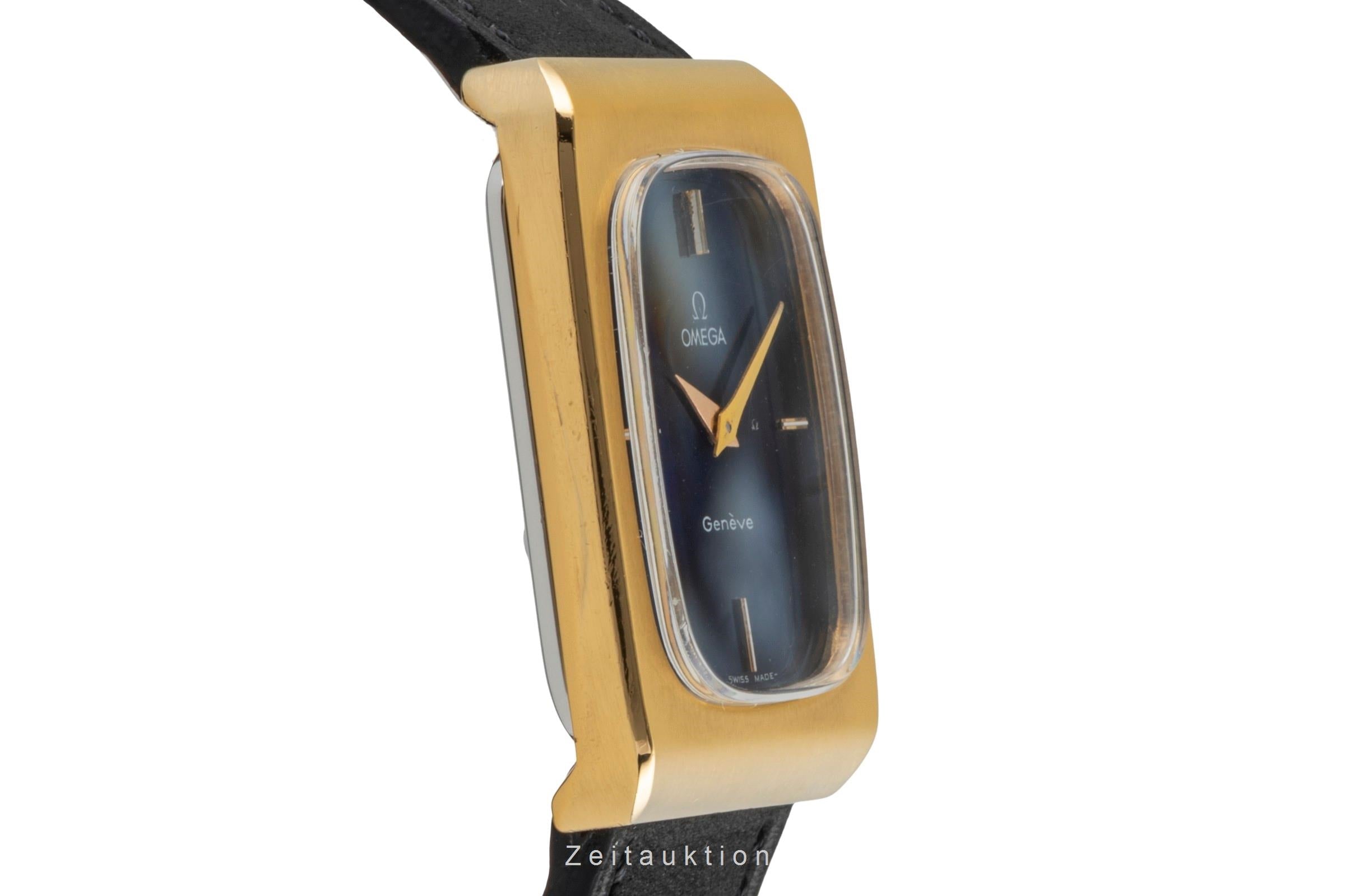 Omega Geneve laiton doré à remontage manuel montre pour hommes 511.0469 Vintage  [2507409]