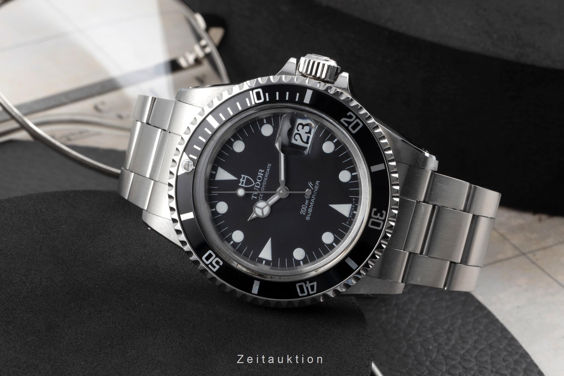 Tudor Submariner Stahl Automatik Herrenuhr Ref. 79090 Rolex Case Box [2507410]