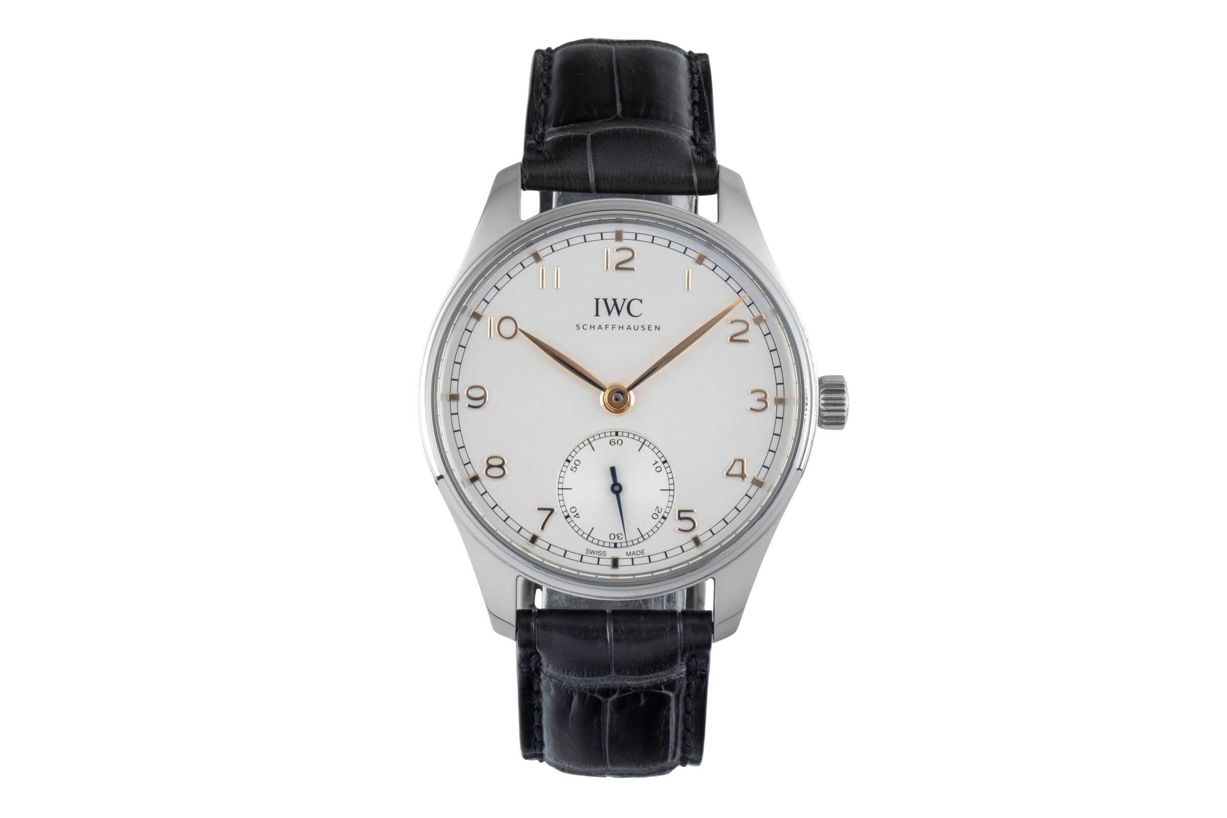 IWC Portugieser acciaio automatismo orologio da uomo IW358303 LP: 7700EUR  [2507415]