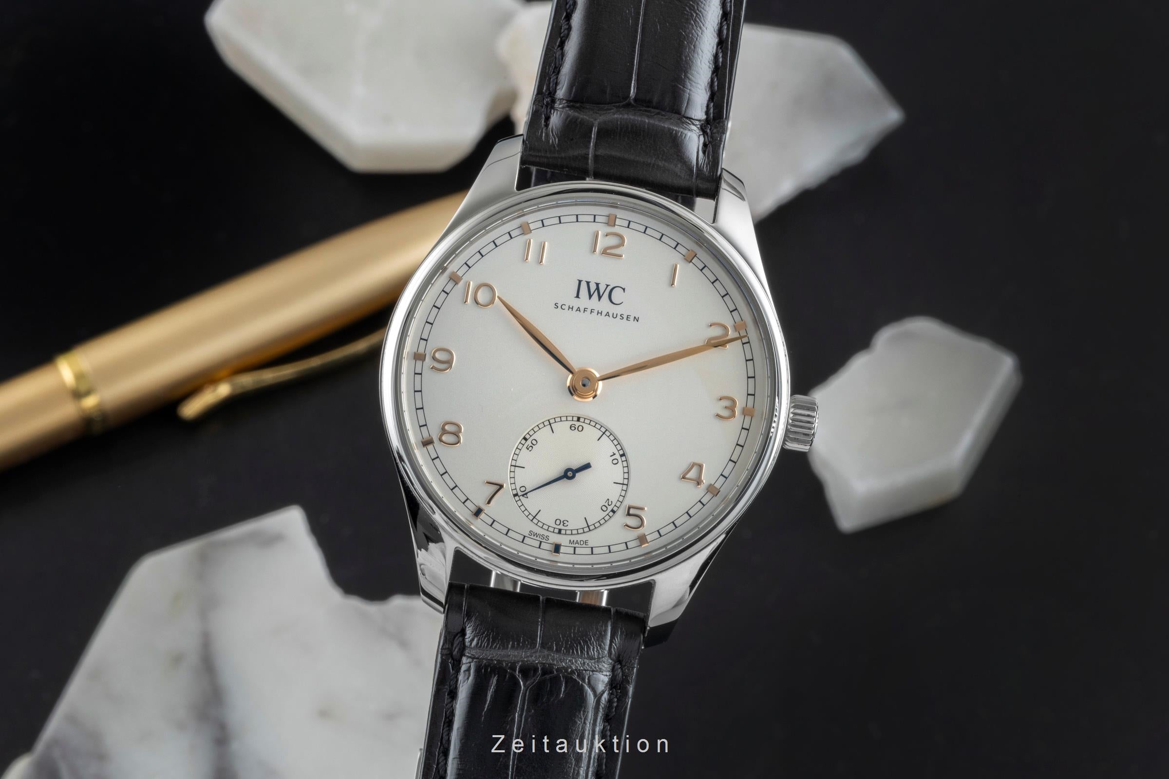 IWC Portugieser steel automatic men's watch IW358303 LP: 7700EUR  [2507415]
