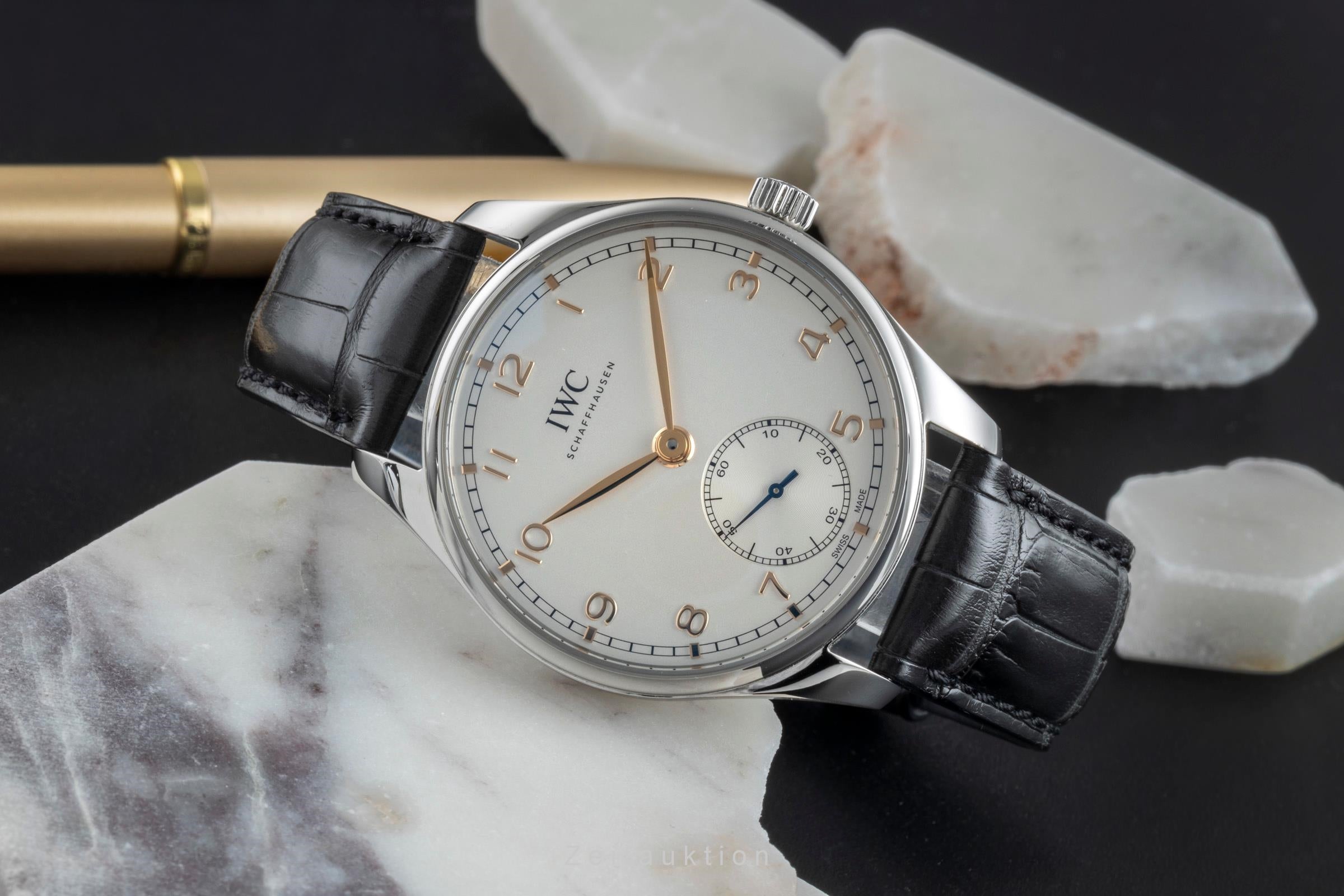 IWC Portugieser steel automatic men's watch IW358303 LP: 7700EUR  [2507415]