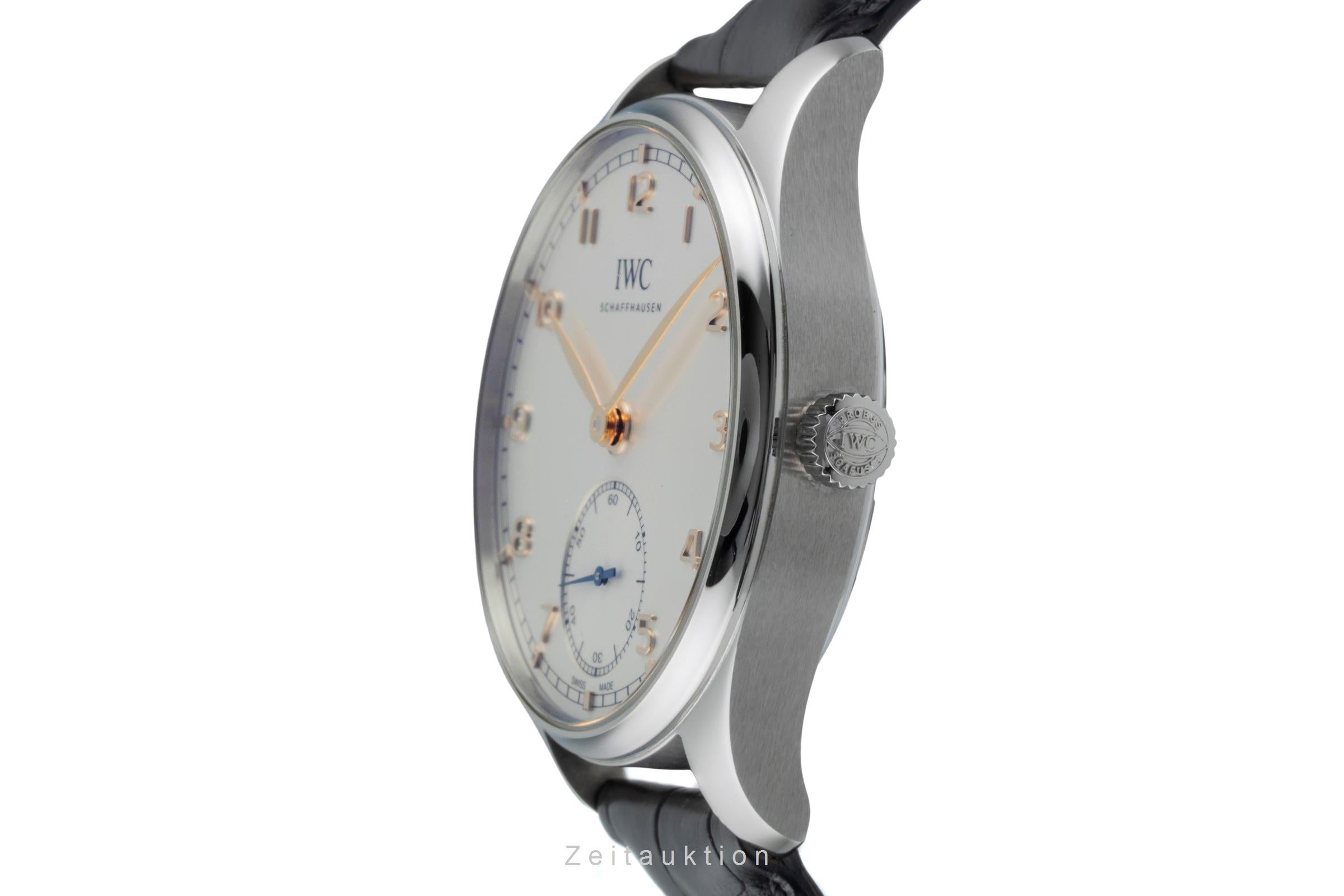 IWC Portugieser steel automatic men's watch IW358303 LP: 7700EUR  [2507415]