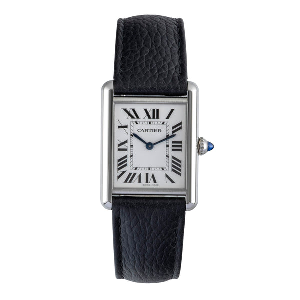 Cartier Tank Must Edelstahl Herrenuhr Ref. WSTA0041 Box & Papiere  [2507416]
