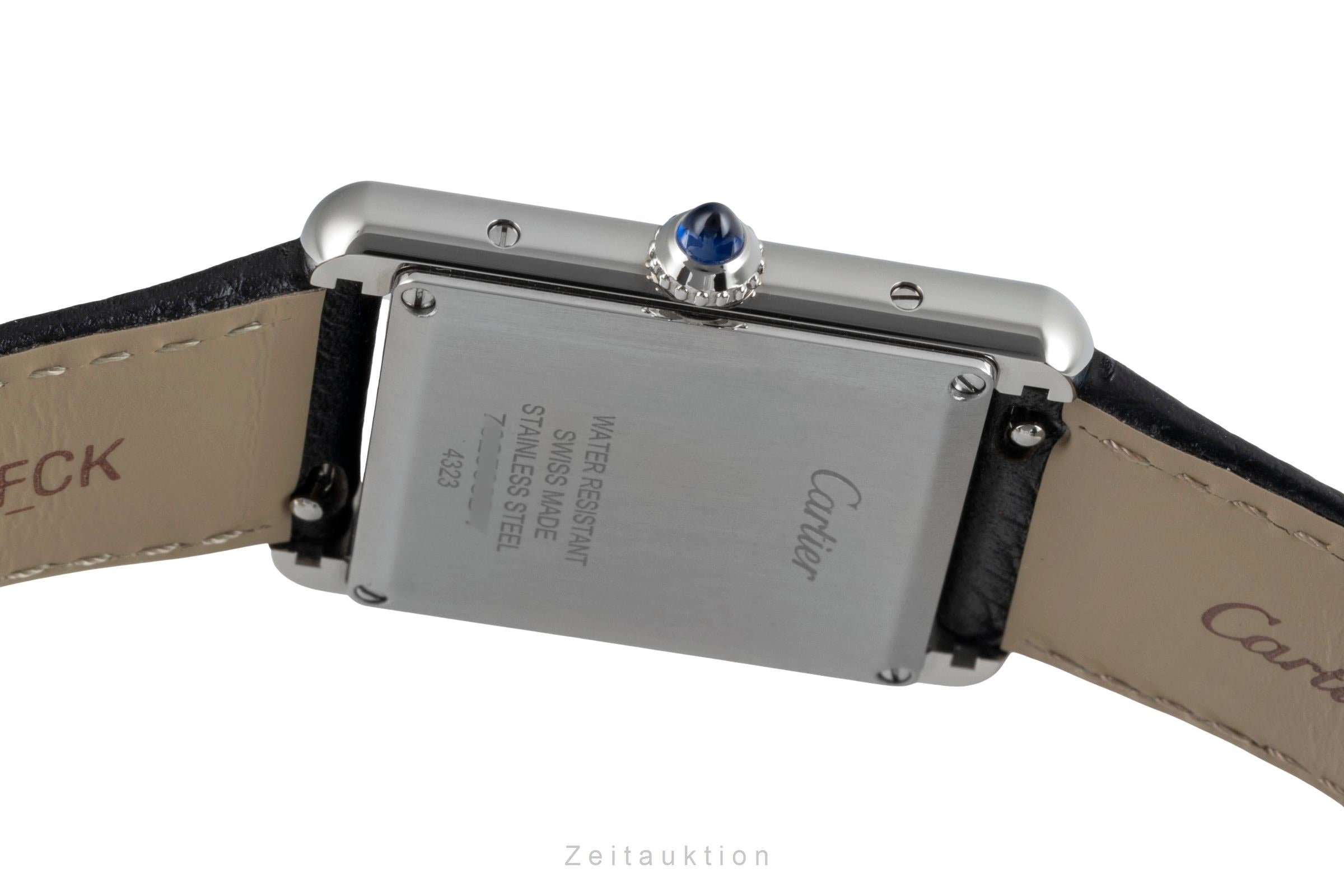 Cartier Tank Must Edelstahl Herrenuhr Ref. WSTA0041 Box & Papiere  [2507416]