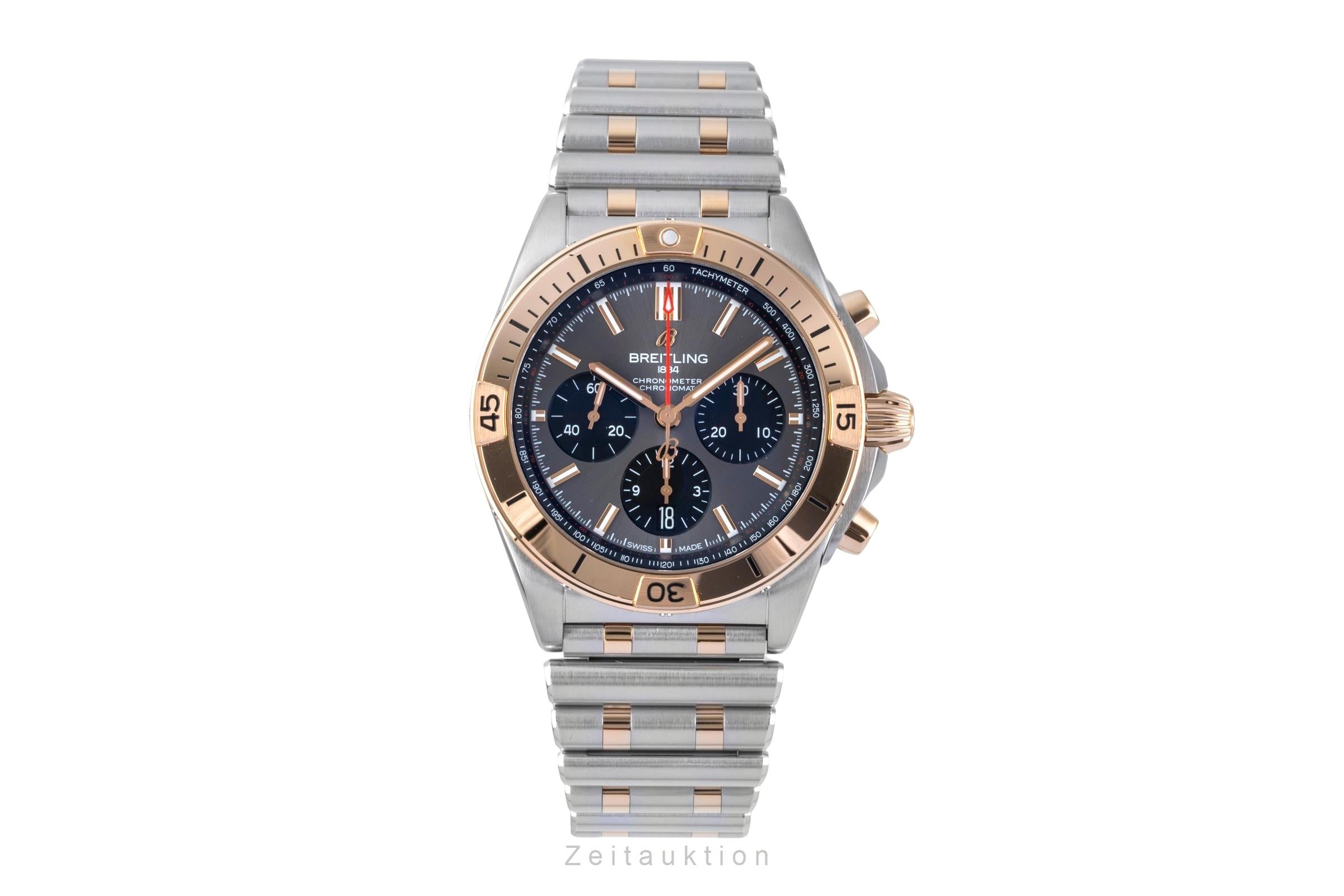 Breitling Chronomat 42 B01 Stahl / Gold Automatik Ref. UB0134101B1U1 NP: 13400€ [2507423]