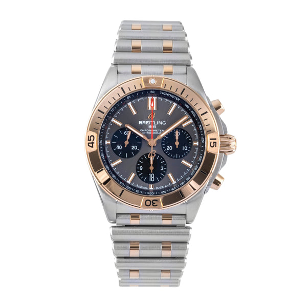 Breitling Chronomat 42 B01 Stahl / Gold Automatik Ref. UB0134101B1U1 NP: 13400€ [2507423]