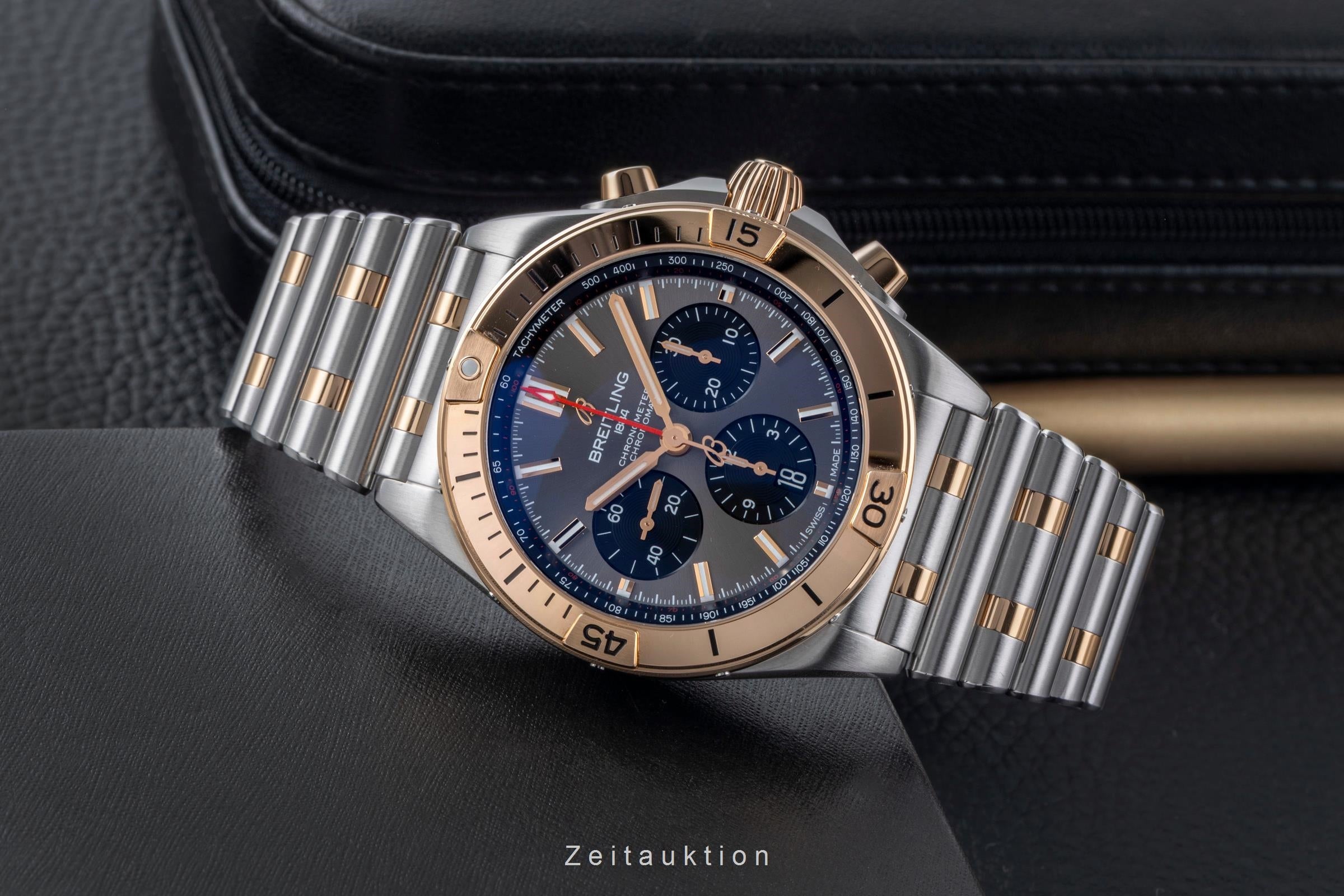 Breitling Chronomat 42 B01 Stahl / Gold Automatik Ref. UB0134101B1U1 NP: 13400€ [2507423]