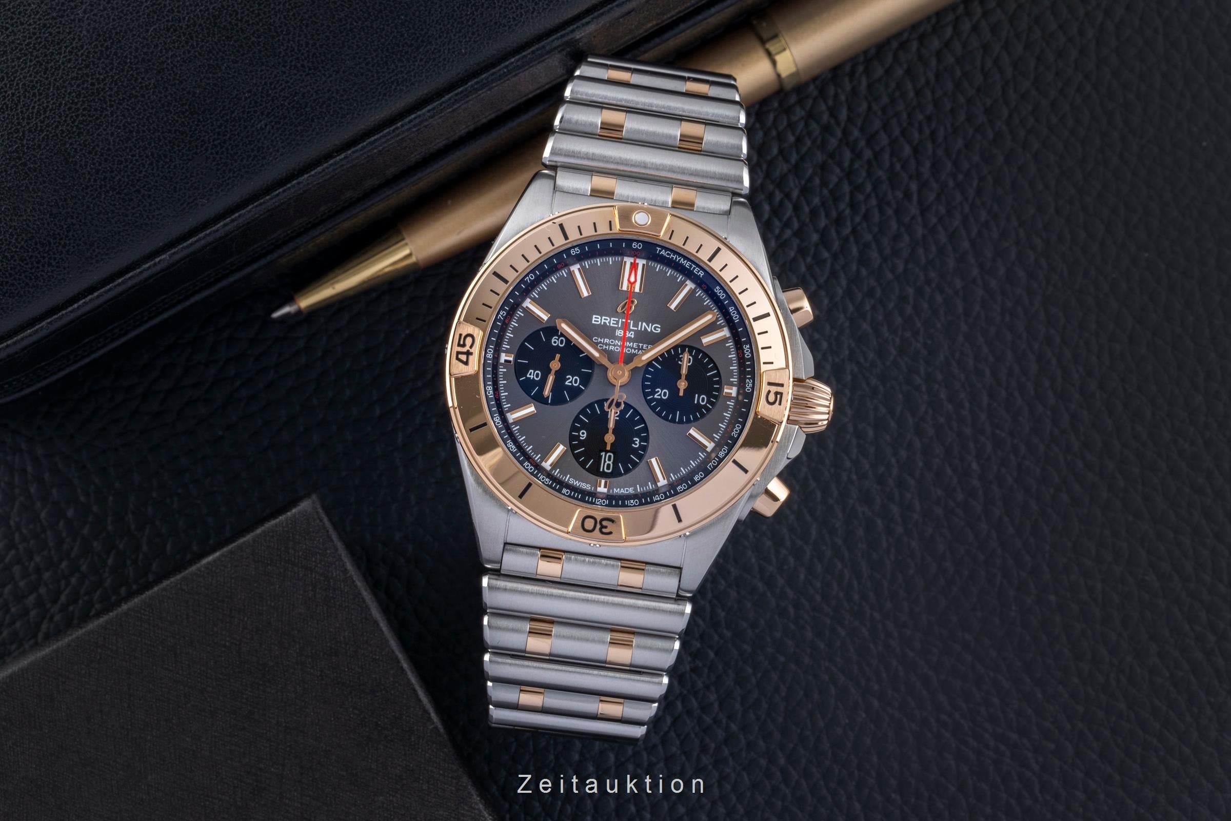 Breitling Chronomat 42 B01 Stahl / Gold Automatik Ref. UB0134101B1U1 NP: 13400€ [2507423]