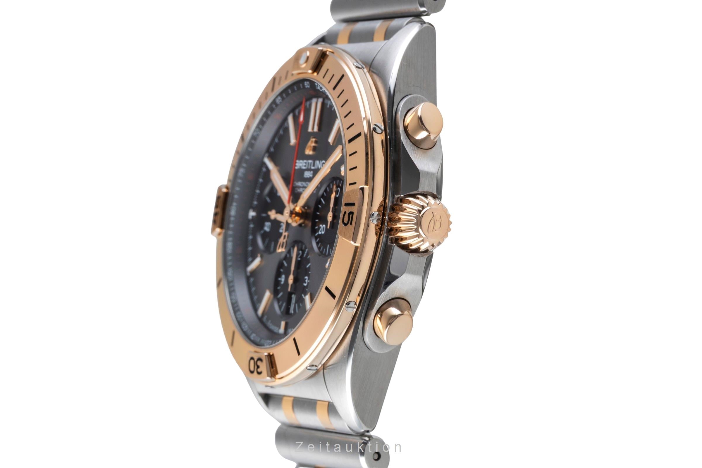 Breitling Chronomat 42 B01 Stahl / Gold Automatik Ref. UB0134101B1U1 NP: 13400€ [2507423]