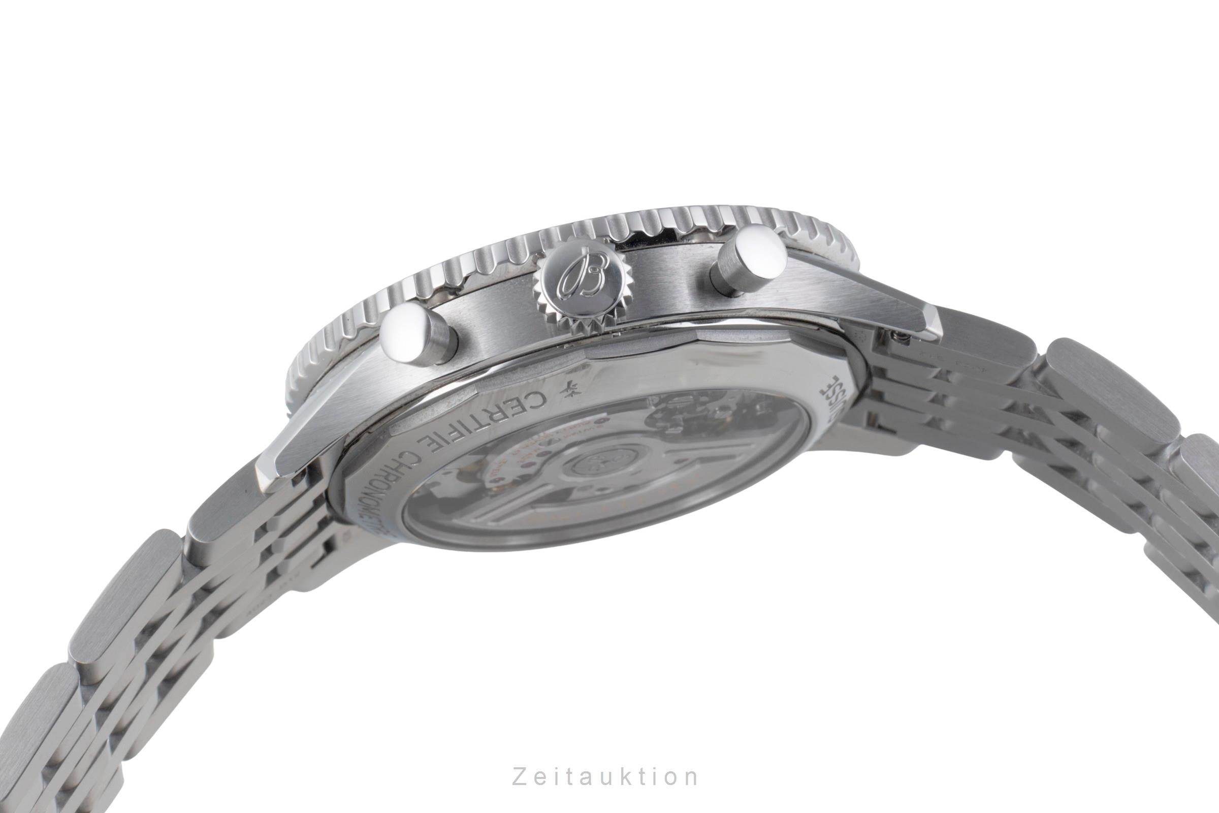 Breitling Navitimer 01 Chronograph 43 Eisblau Ref. AB0138241C1A1 B&P NP: 9850€ [2507424]