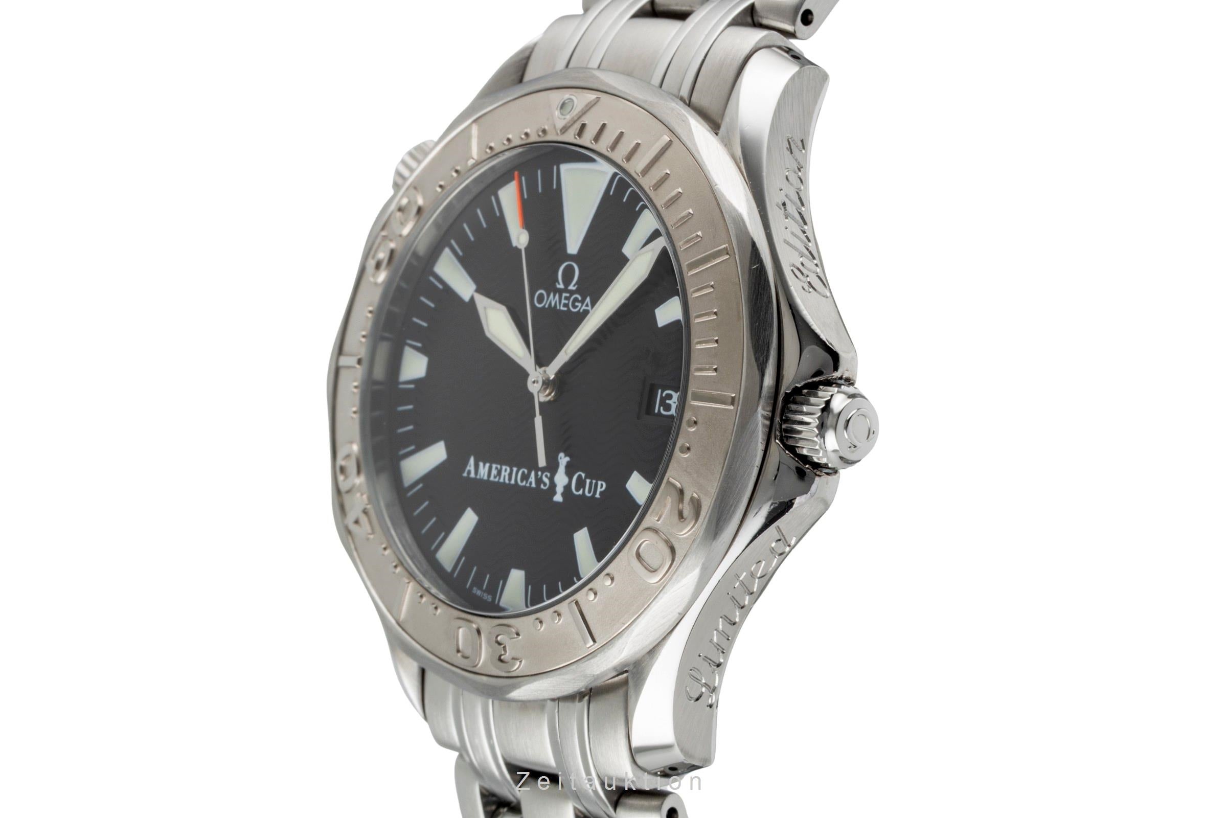 Omega Seamaster steel / white gold automatic men's watch 2533.50.00 Limited  [2507430]