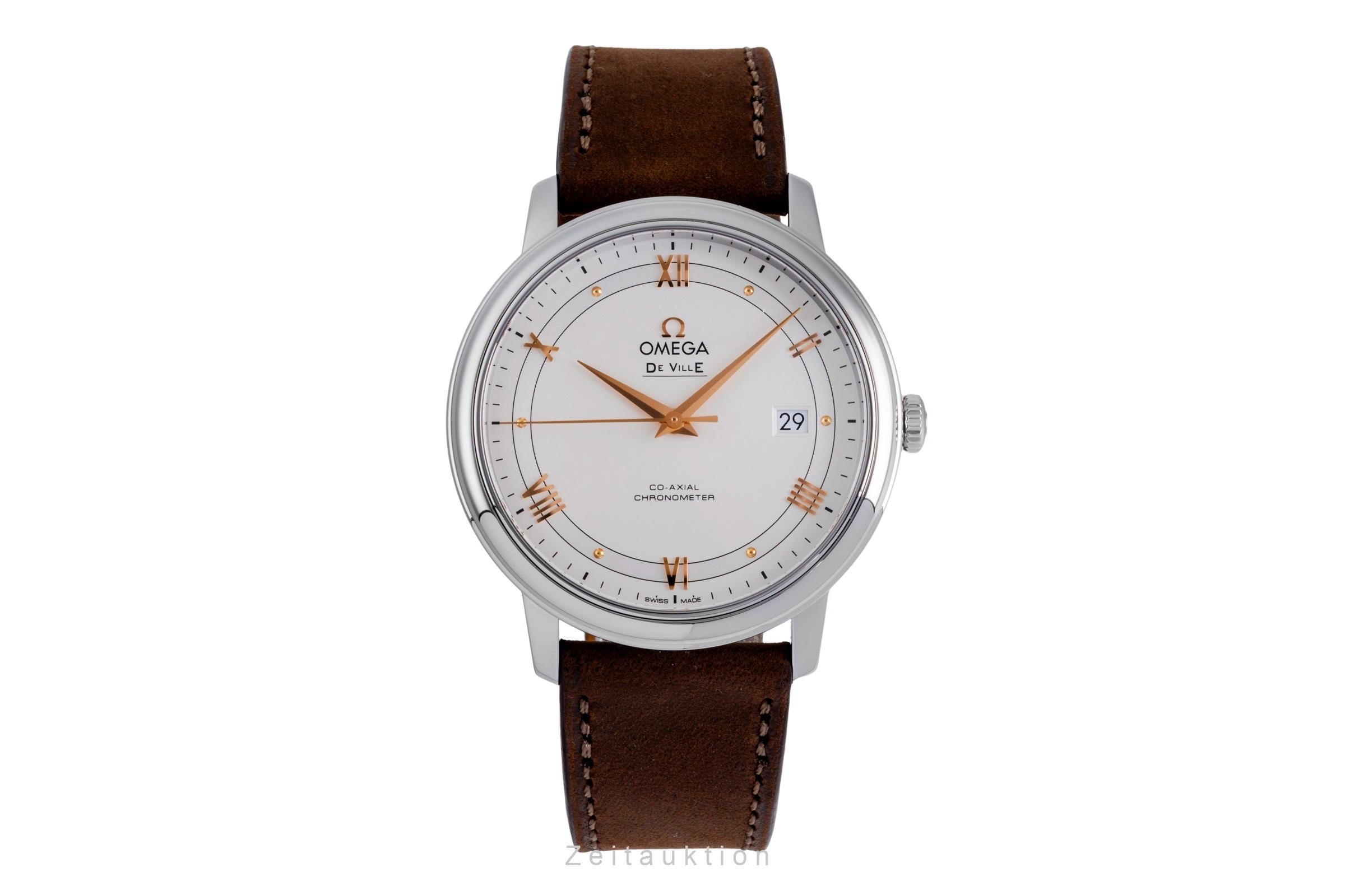Omega De Ville steel automatic Kal. 2500 Ref. 424.13.40.20.02.002