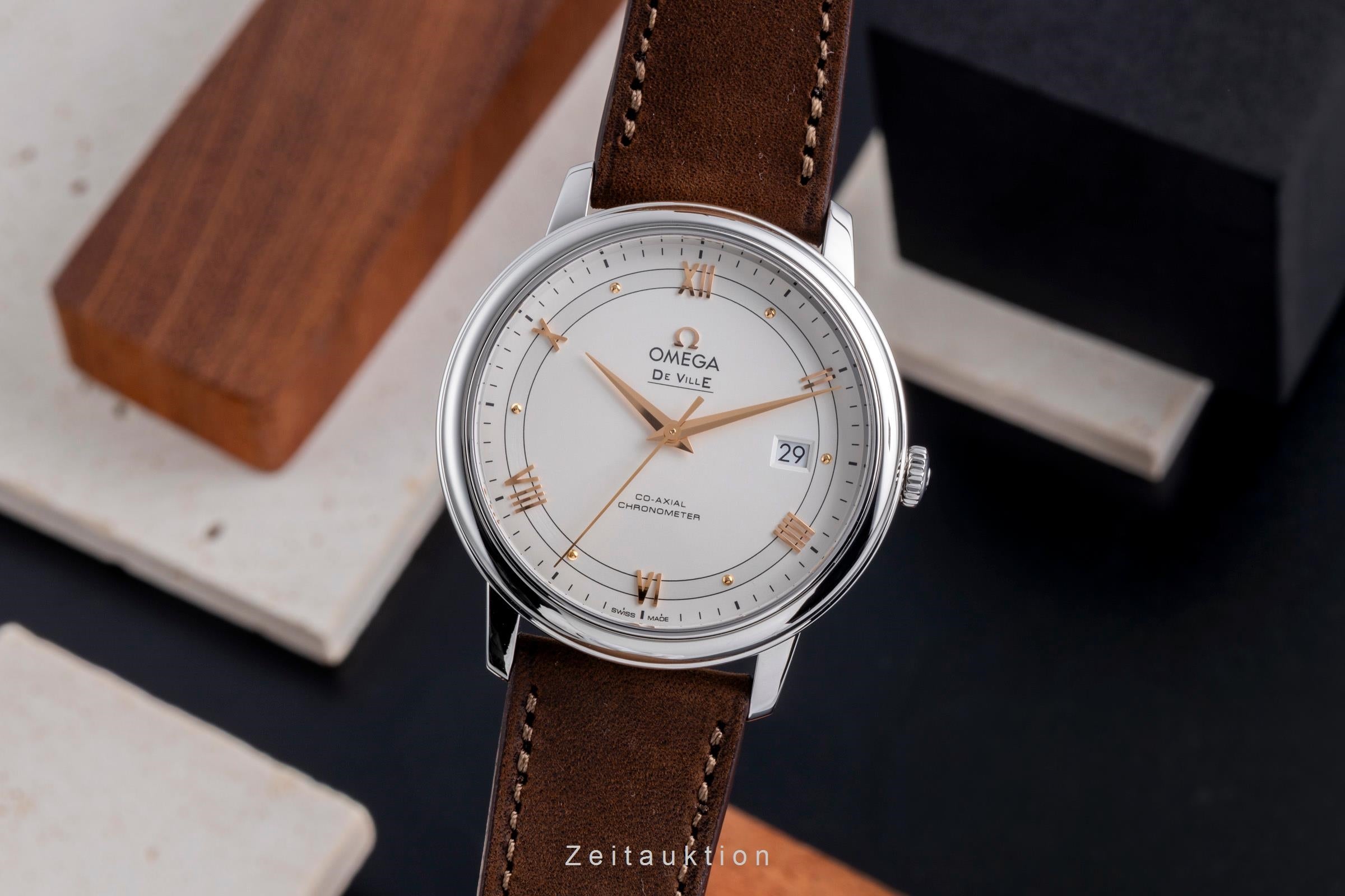 Omega De Ville steel automatic Kal. 2500 Ref. 424.13.40.20.02.002