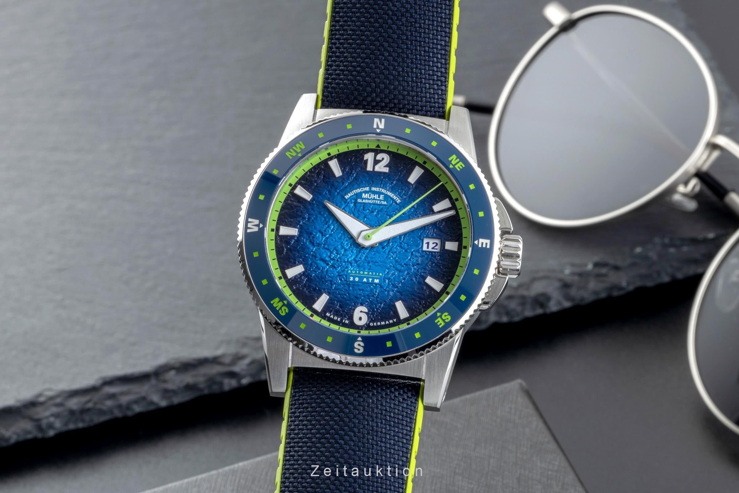 Mühle Sportivo Compass Datum  Automatik Herrenuhr Ref. M1-52-22-CK B&P 2025 [2507436]