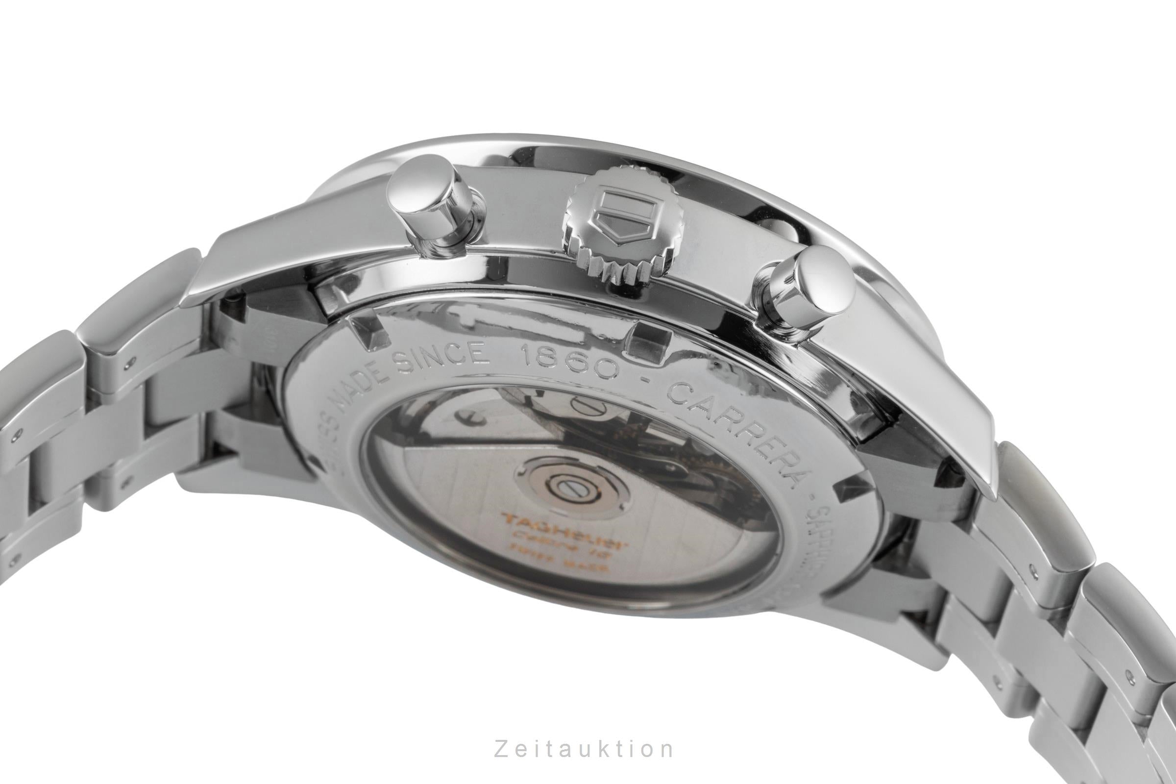 Tag Heuer Carrera chronograph steel automatic men's watch CV2010.BA0788 LP: 7500EUR  [2507437]