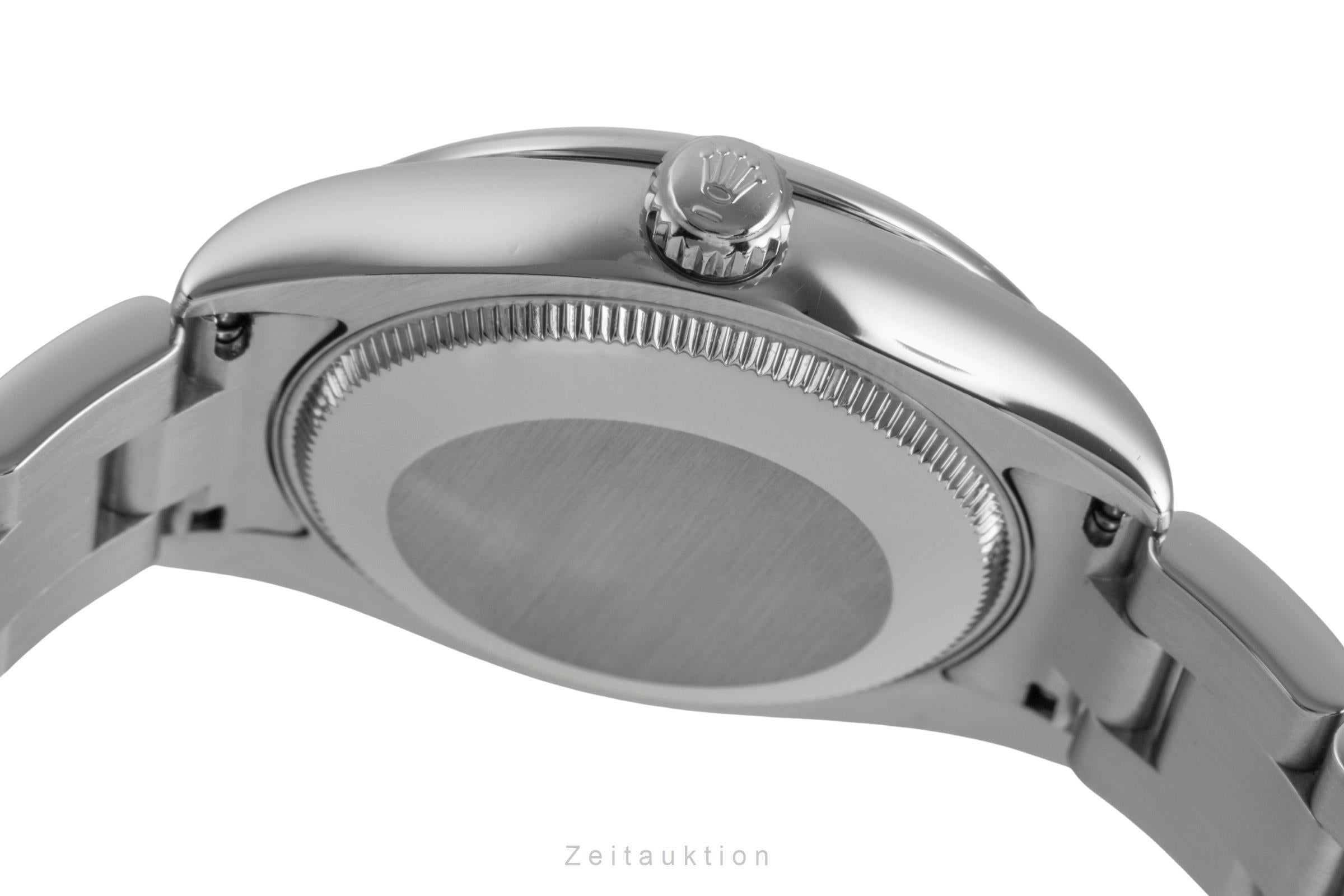 Rolex Oyster Perpetual 31 White Dial Automatik Edelstahl Damenuhr Ref. 177200 [2507438]