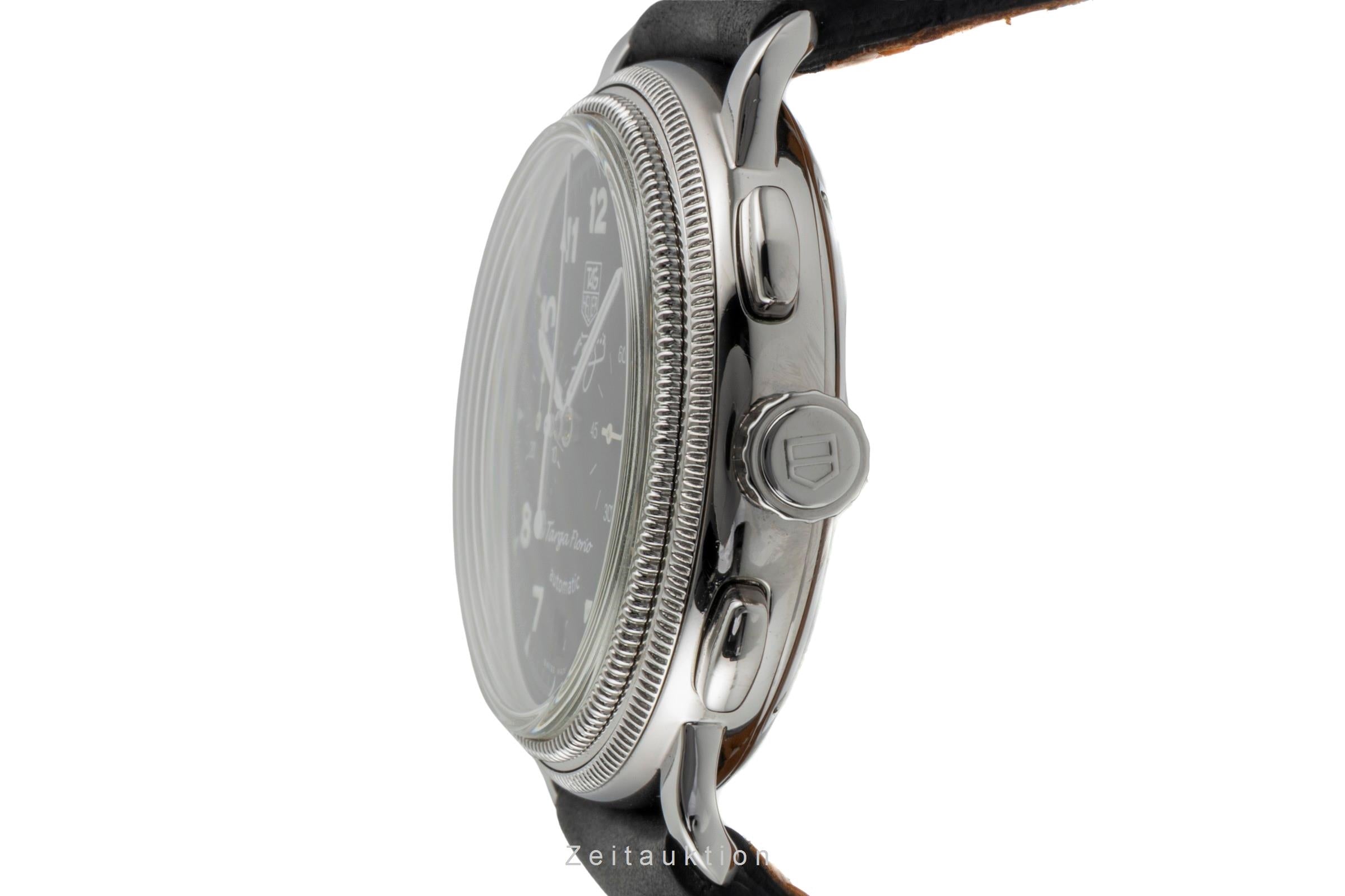 Tag Heuer Targa Florio chronographe acier automatique montre pour hommes CX2113.FC6177 Limited  [2507439]