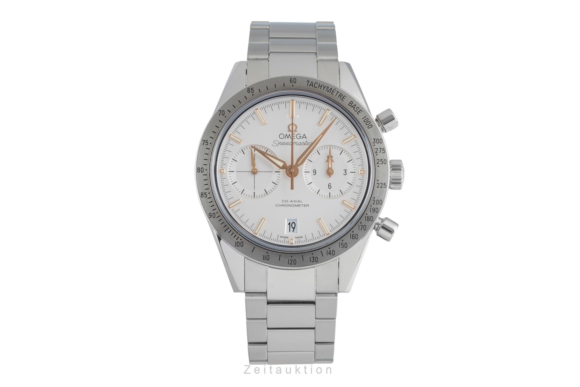 Omega Speedmaster chronograph steel automatic Kal. 9300 Ref