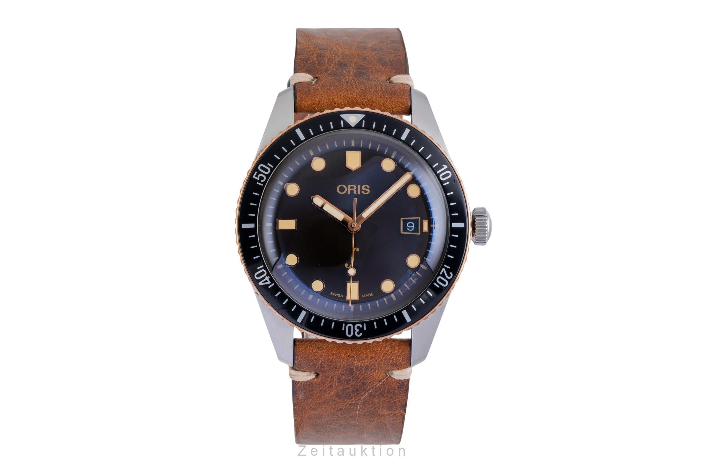Oris Divers Sixty-Five Stahl / Bronze Automatik Ref. 01 733 7720 4388-Set LS B&P [2507443]